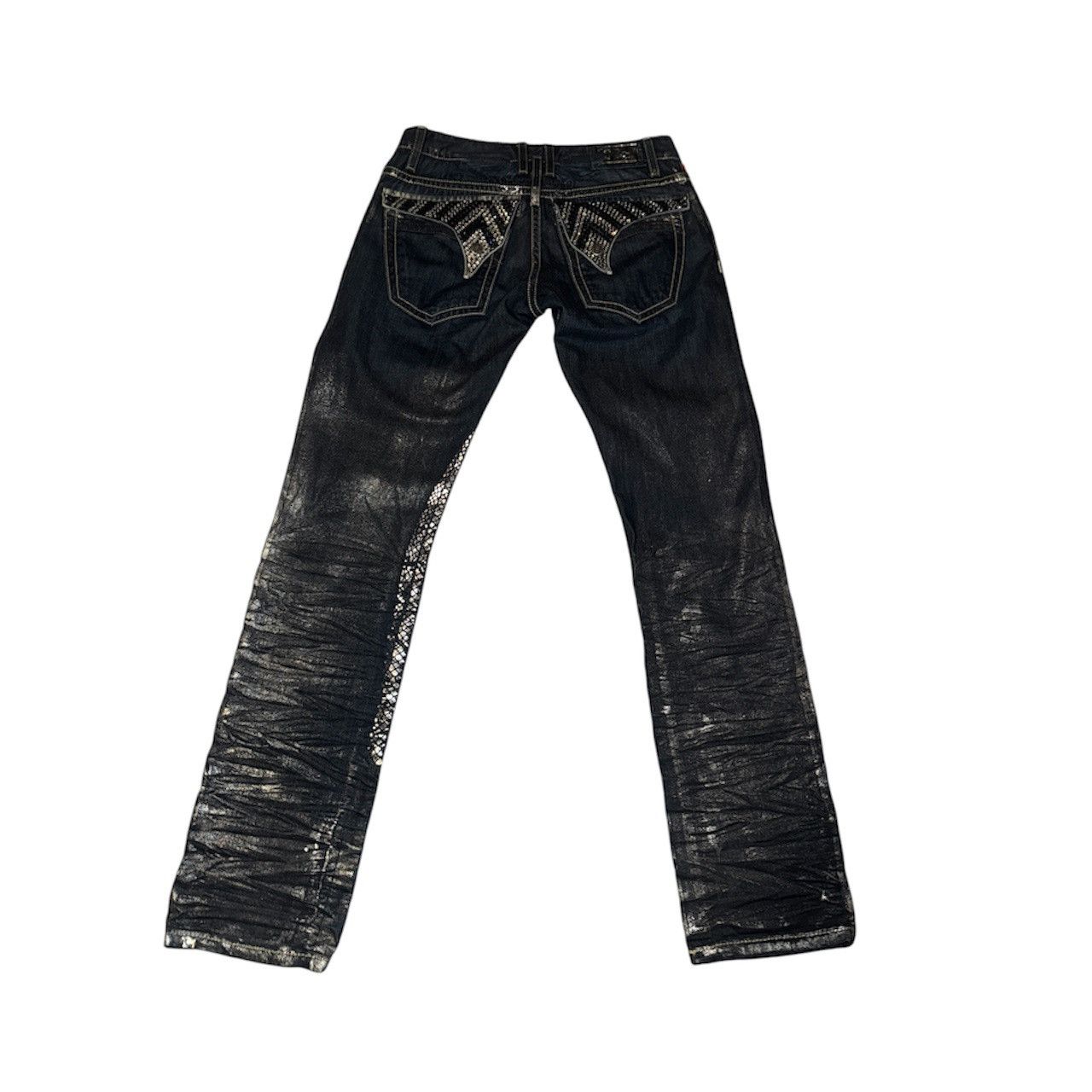 Robins Jeans robin jeans rush silver snake skin Size US 32 / EU 48 - 4 Thumbnail