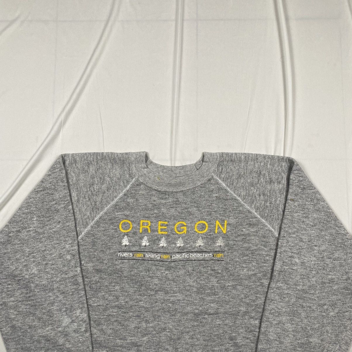Hanes Grail 80s Oregon Boxy Crewneck Size US M / EU 48-50 / 2 - 1 Thumbnail