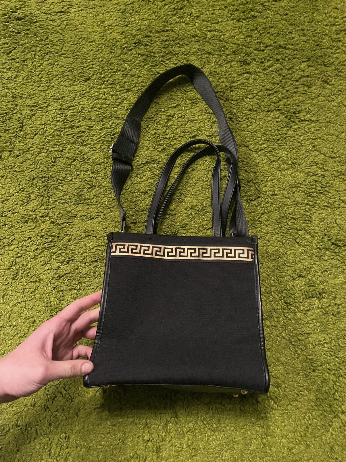 Designer × Versace × Vintage Versace Fragrances parfum line shoulder bag 2000s vintage Size ONE SIZE - 6 Thumbnail