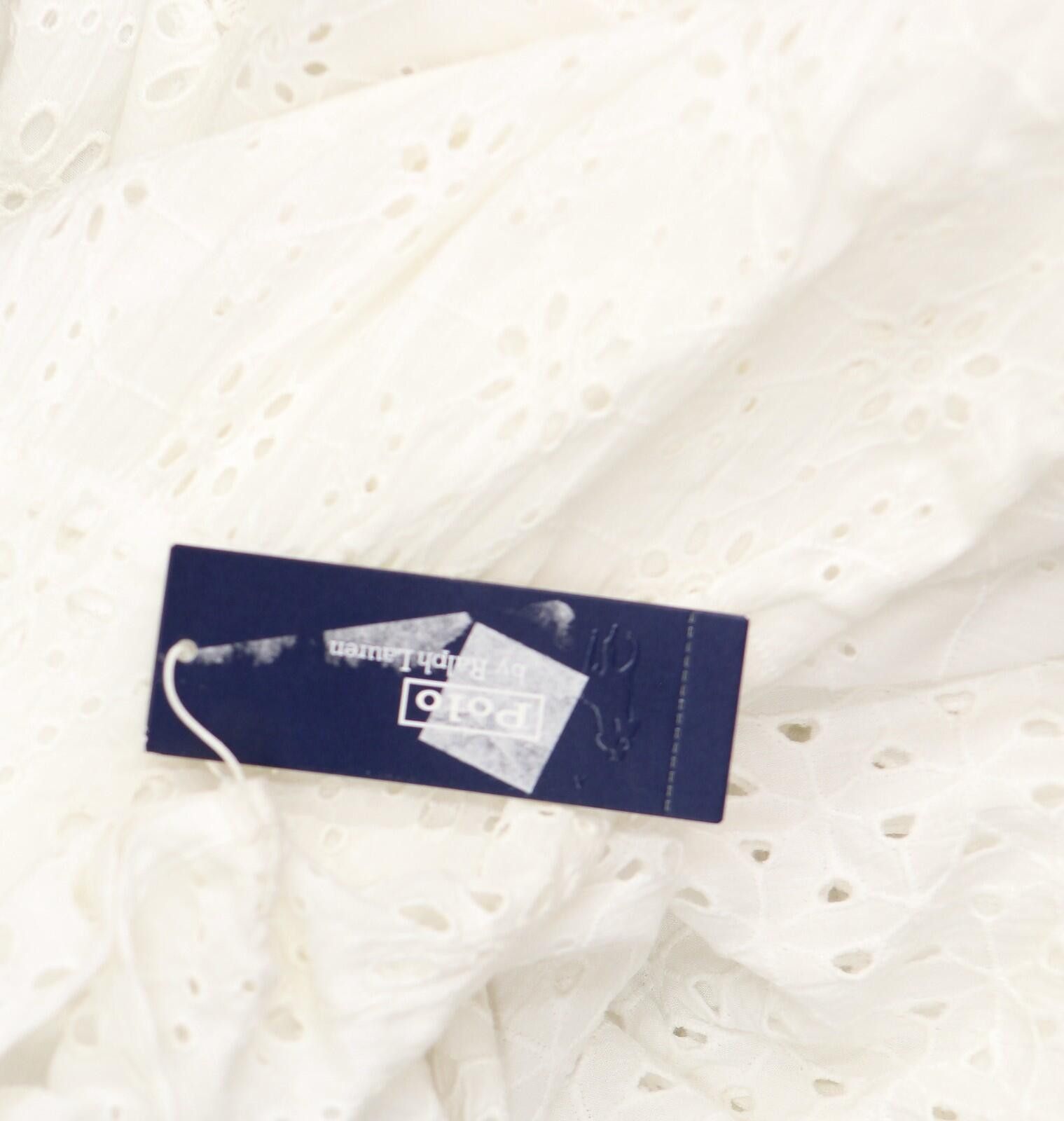 Other Polo Ralph Lauren Cover Up Maxi Dress 21484578 White M Size ONE SIZE - 3 Thumbnail