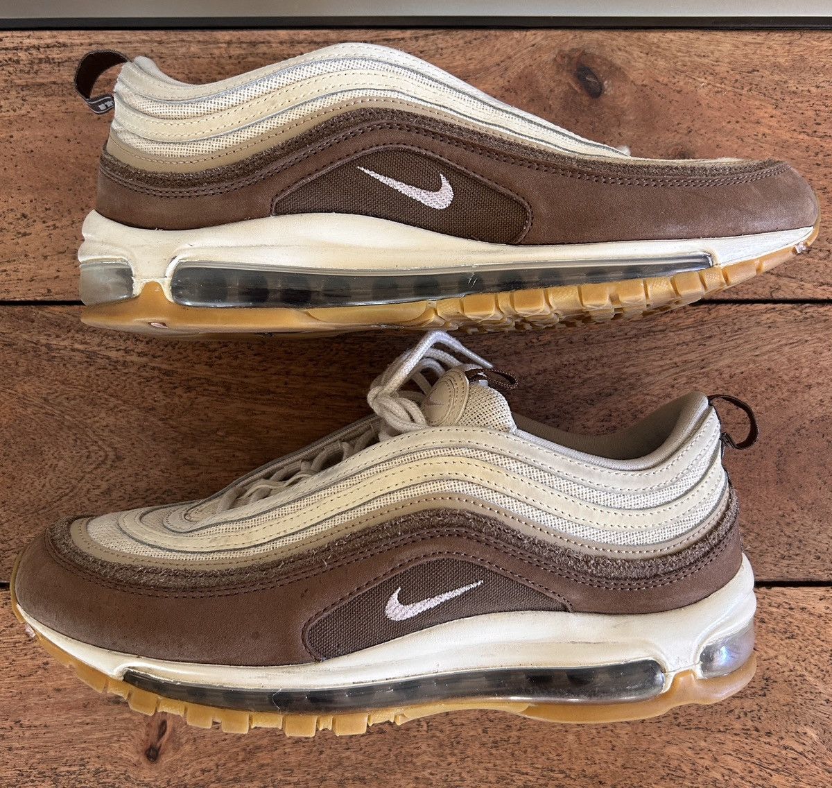 Nike Nike Air Max 97 Muslin Pink Foam Size US 10 / EU 43 - 1 Thumbnail