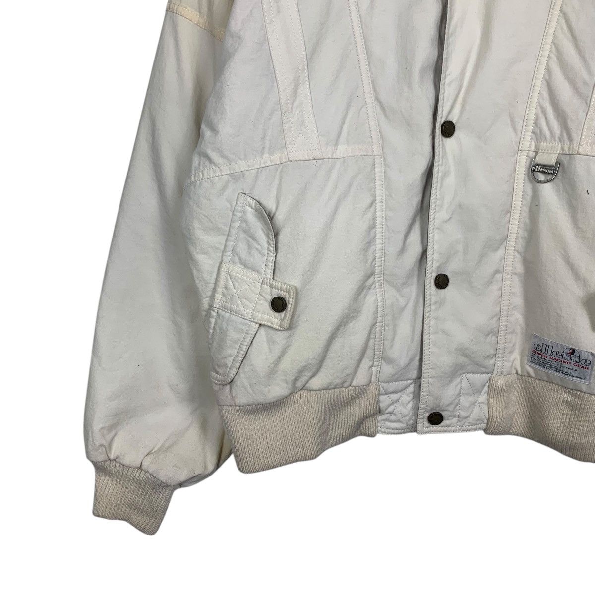 Ellesse 90s ELLESSE Super Racing Gear Double Layer Jacket #2859-C129 Size US L / EU 52-54 / 3 - 5 Thumbnail