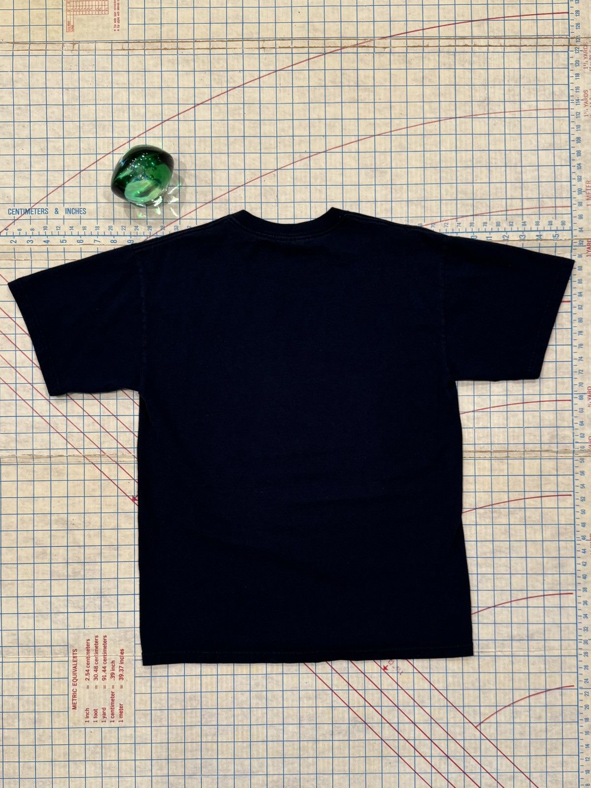Vintage Vintage No Greater Love Jesus Tee Navy Blue Size Medium Size US M / EU 48-50 / 2 - 7 Thumbnail