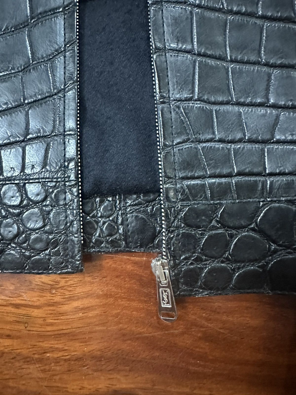 Yves Saint Laurent Ysl crocodile jacket Size US S / EU 44-46 / 1 - 2 Thumbnail