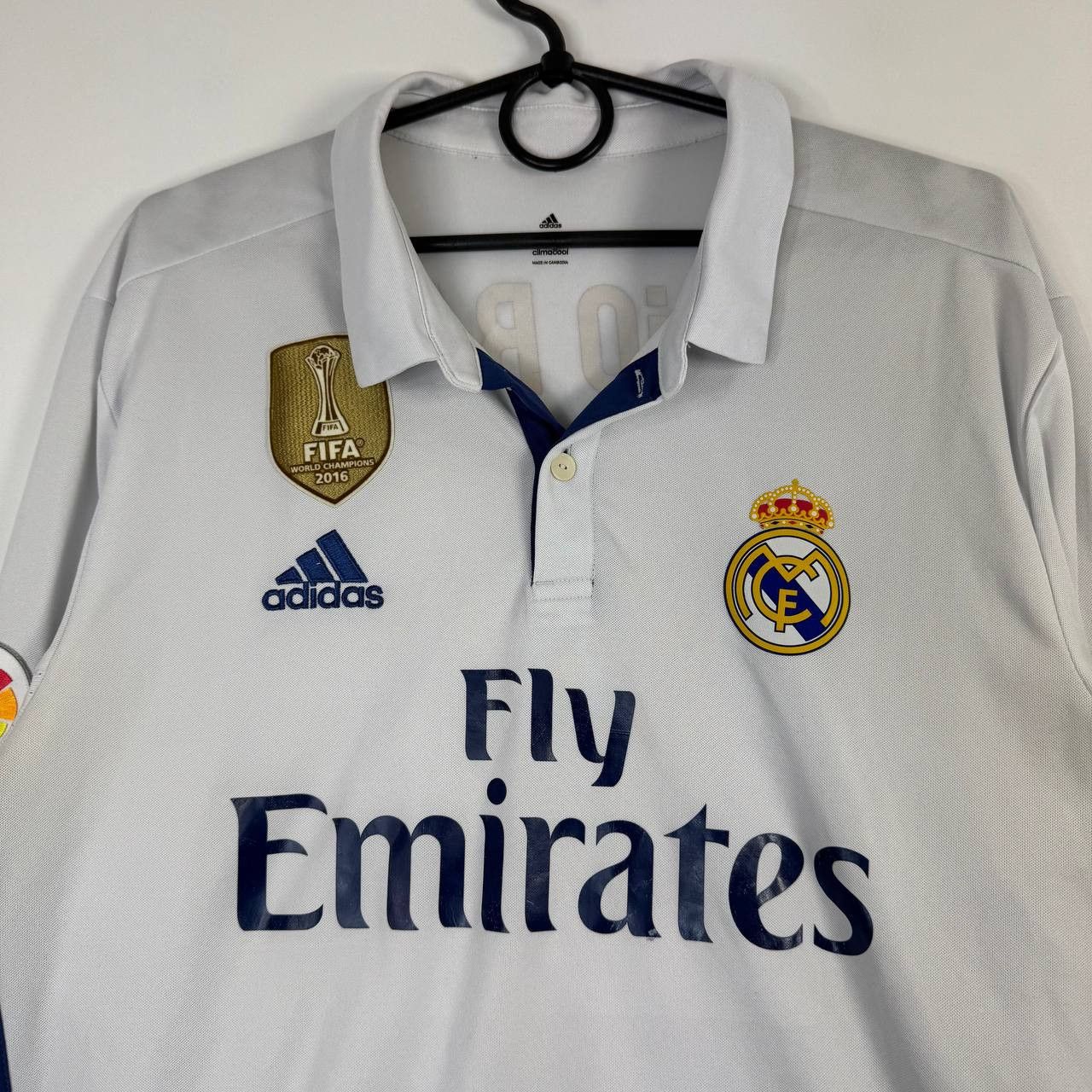 Adidas Adidas Real Madrid Sergio Ramos #4 2016 Shirt Long Sleeve L Size US L / EU 52-54 / 3 - 2 Thumbnail