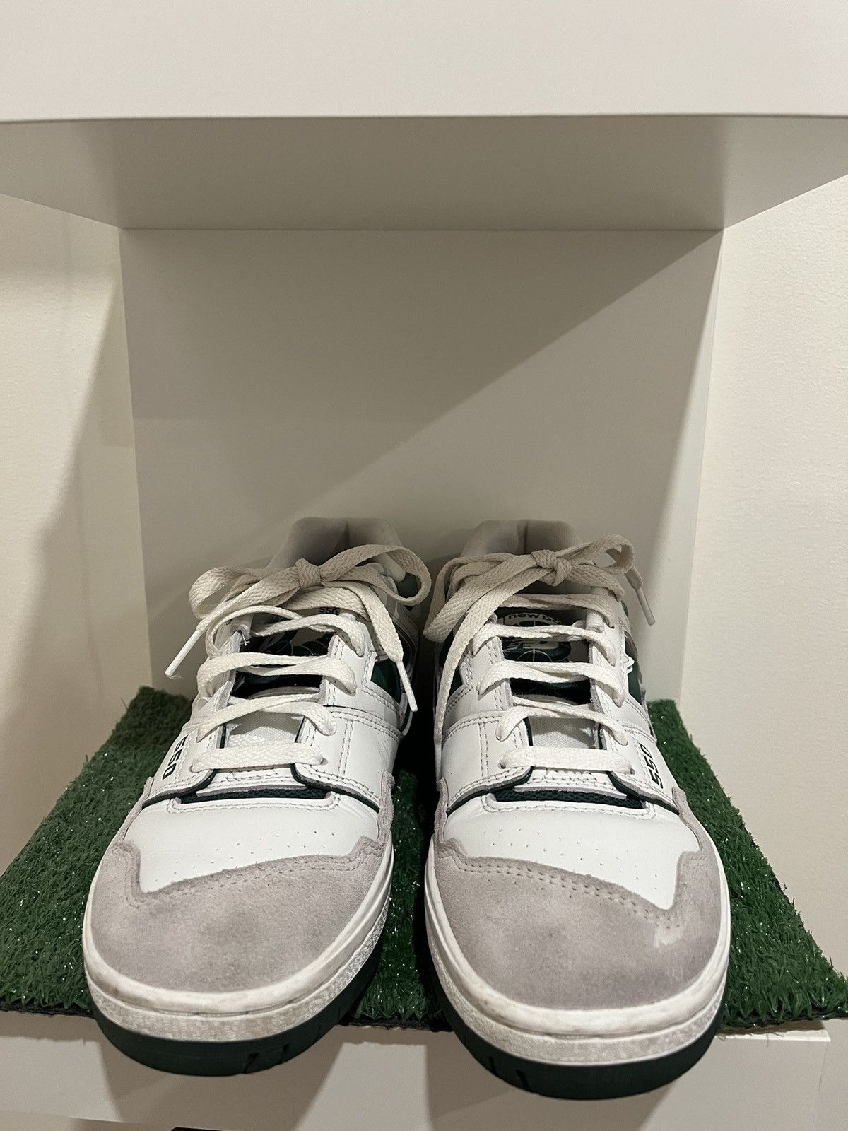 New Balance White Green New Balance 550 Size US 8 / EU 41 - 4 Thumbnail