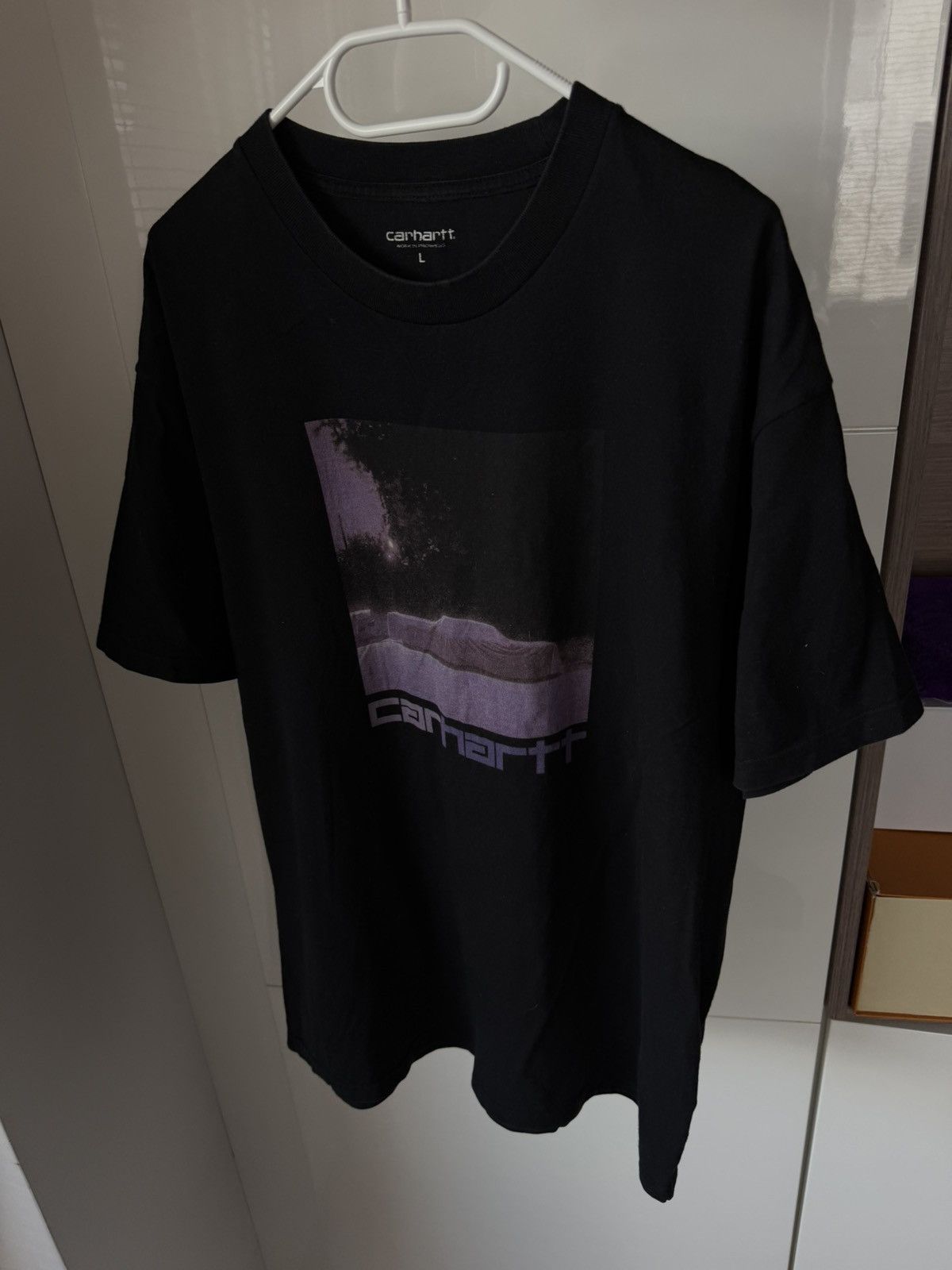 Carhartt Carhartt WIP S/S Purple Car Tee Size US L / EU 52-54 / 3 - 3 Thumbnail