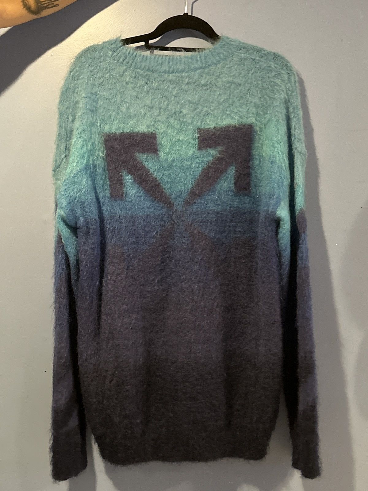 Off-White OFF-WHITE Ombré Sweater Size US M / EU 48-50 / 2 - 2 Thumbnail
