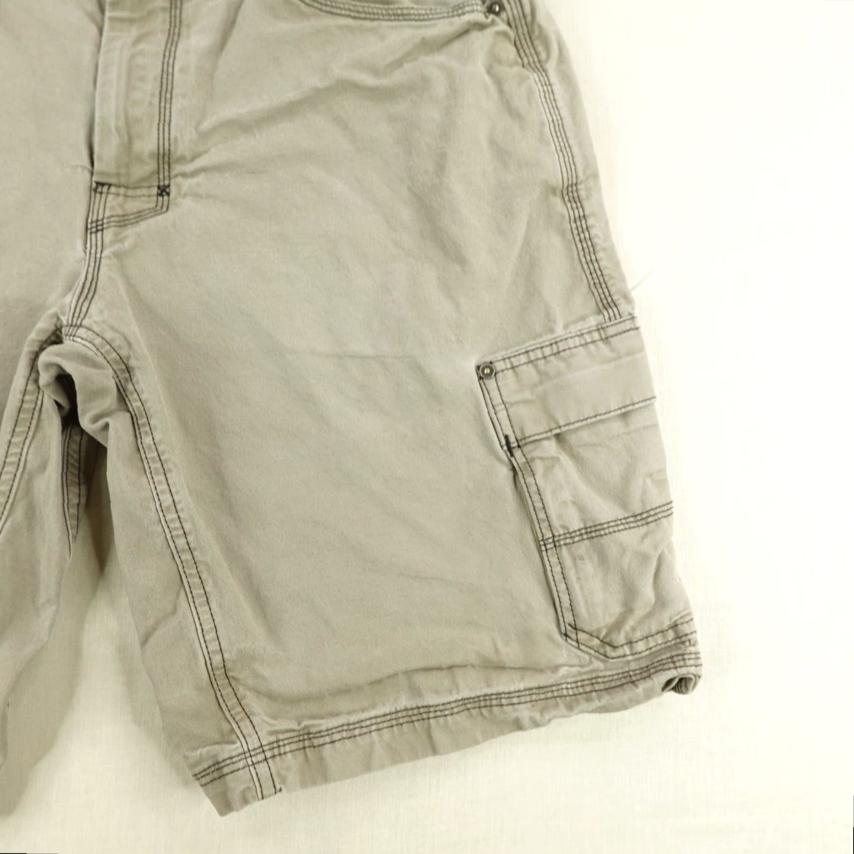 Prana VINTAGE prAna Cargo Shorts Mens 36 Brown Relaxed Fit Organic Cotton Trail Outdoor Size US 36 / EU 52 - 3 Thumbnail