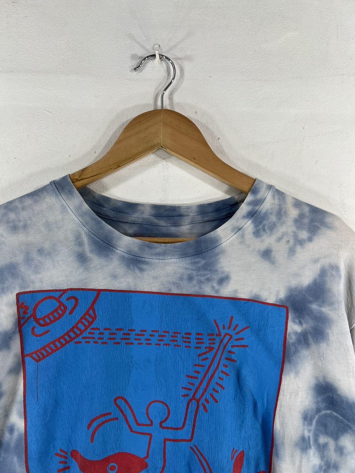 Alien Workshop × Keith Haring Vintage Keith Haring@Alien Workshop Rare Design Tshirt Size US L / EU 52-54 / 3 - 3 Thumbnail