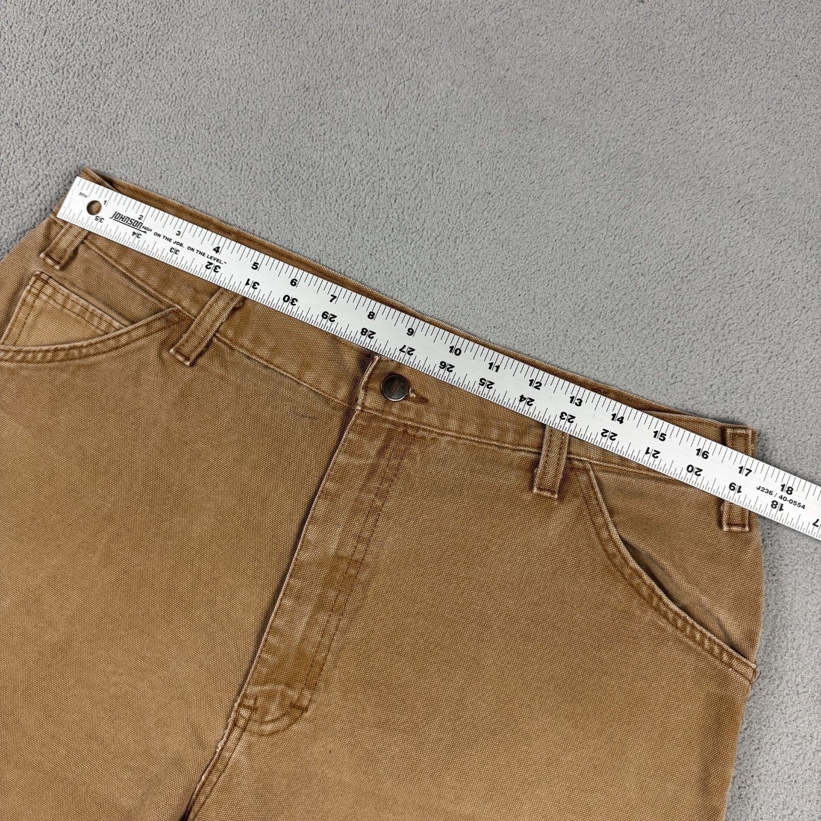 Dickies Dickies Duck Canvas Carpenter Shorts Brown Loose Workwear 36 Size US 36 / EU 52 - 3 Thumbnail