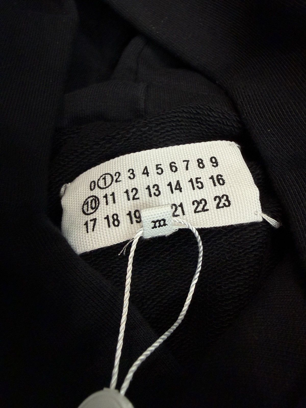 Maison Margiela Maison Margiela Numbers Hoodie Black Size US M / EU 48-50 / 2 - 5 Thumbnail