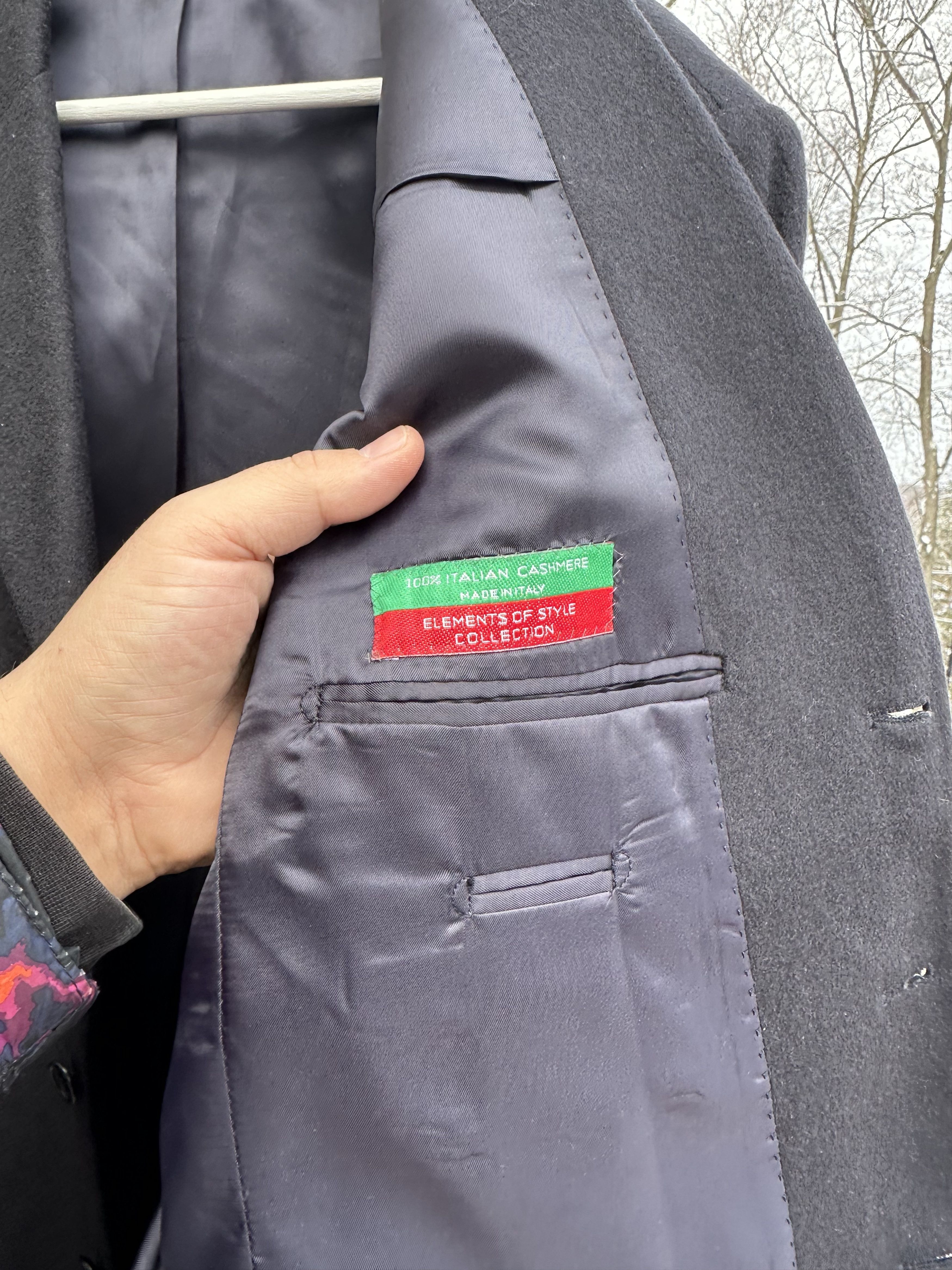 Vintage Vintage Luxury Men’s Blazer Louis Dell'Olio Cashmere Size 50S - 13 Thumbnail