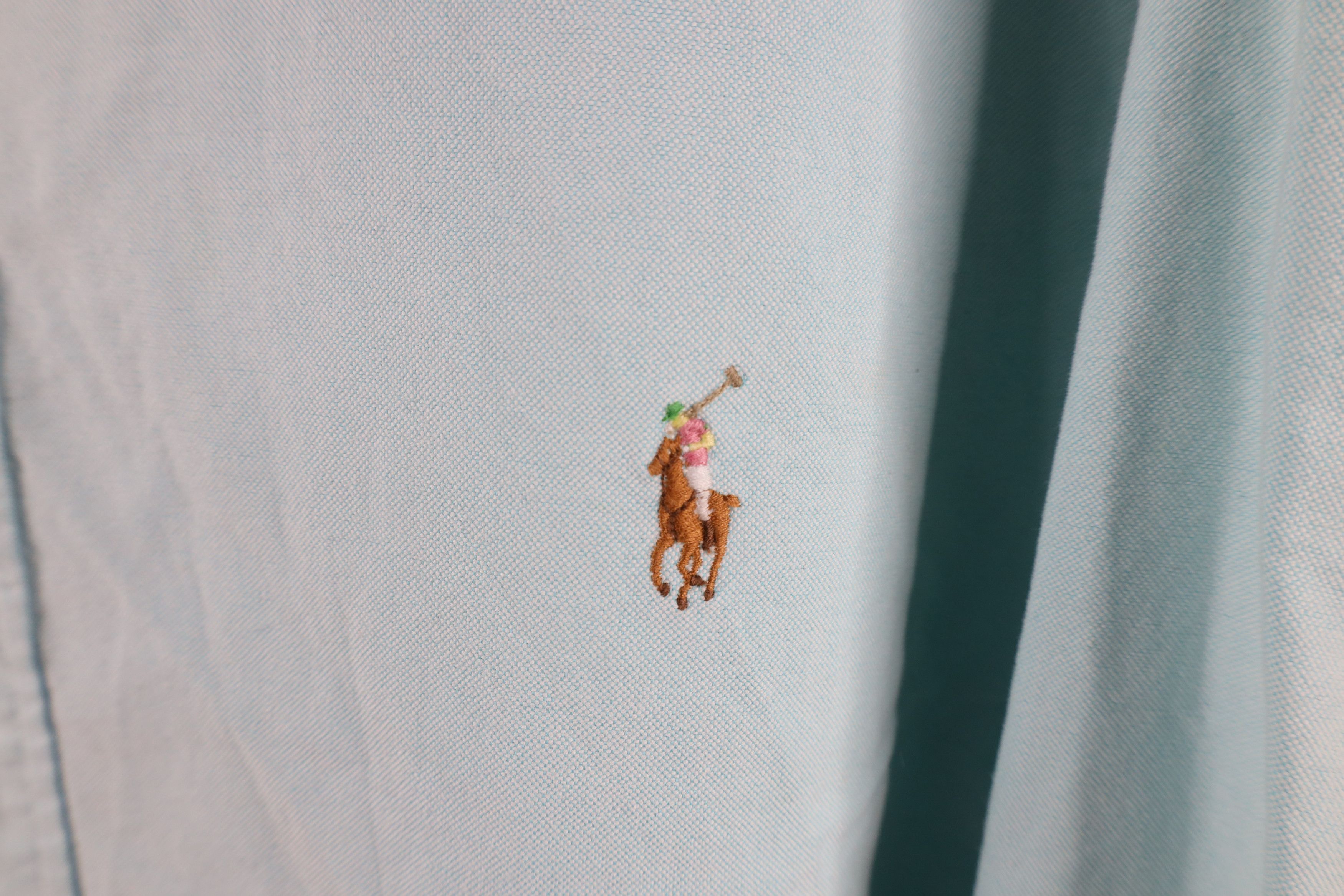 Ralph Lauren × Vintage Vintage 90s Ralph Lauren Oxford Collared Button Down Shirt Size US XXL / EU 58 / 5 - 4 Thumbnail