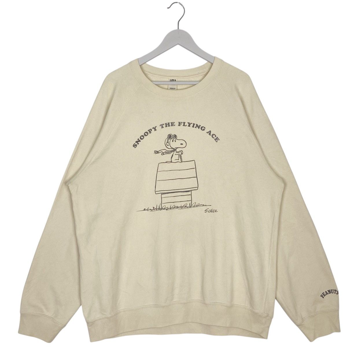 Other Vintage Snoopy Peanuts Printed Beige Pullover Jumper Size XL Size US XL / EU 56 / 4 - 1 Thumbnail
