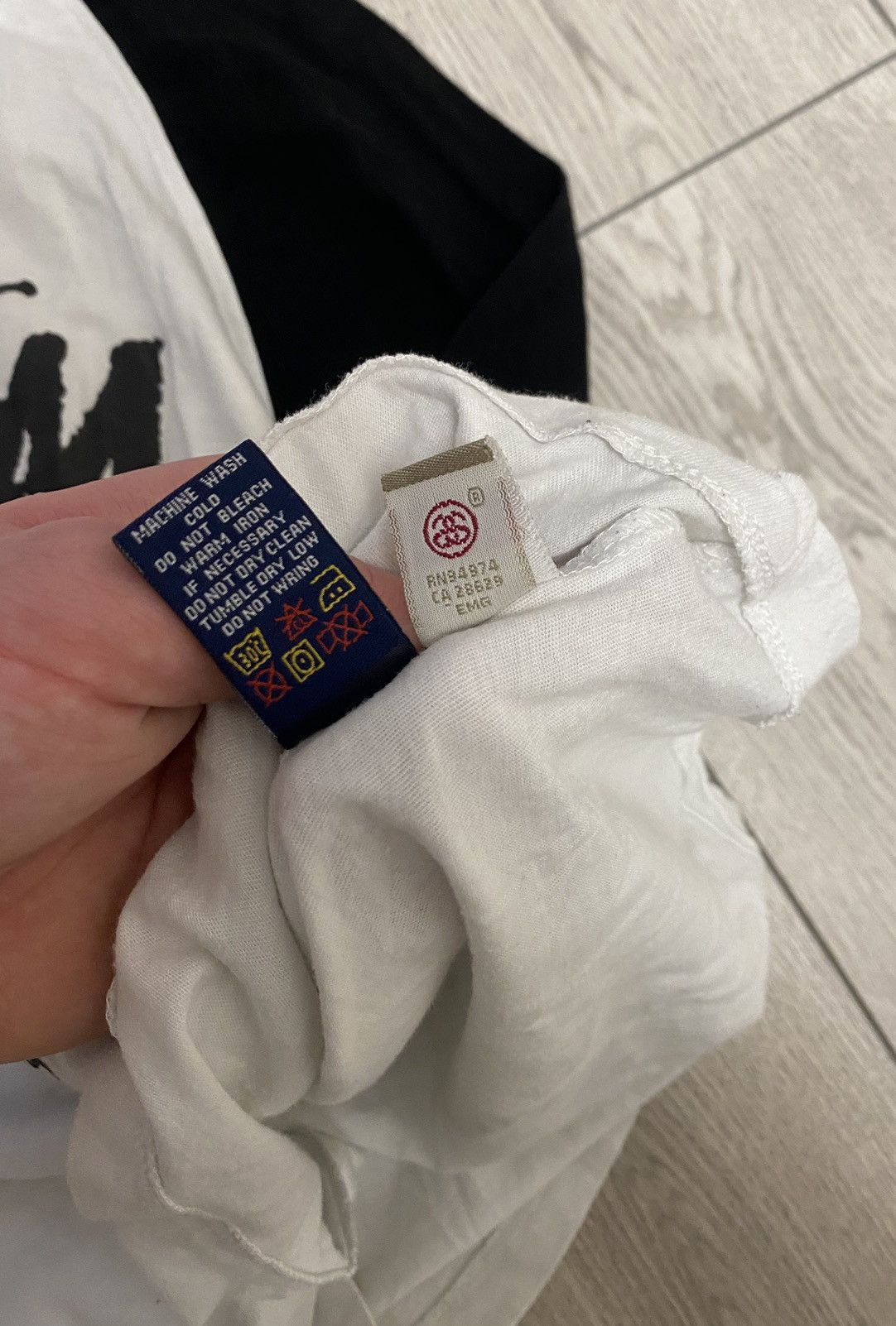 Stussy × Vintage Vintage Y2K Stussy big logo long sleeve 3/4 Japanese style Size S / US 4 / IT 40 - 7 Thumbnail