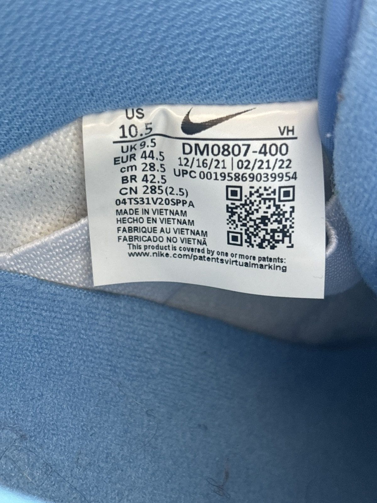 Nike Nike SB Dunk Low Blue Raspberry Size US 10.5 / EU 43-44 - 6 Thumbnail