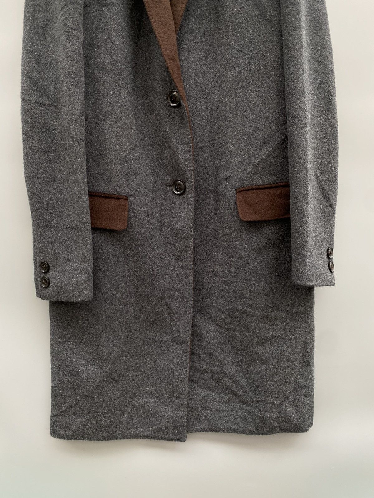 Kolor Kolor- A/W 2014- Angora/ Wool Coat Size M / US 6-8 / IT 42-44 - 3 Thumbnail