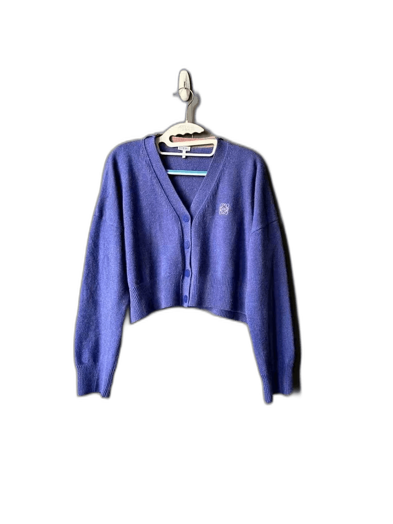 Loewe New Loewe Cropped Cardigan for Women Size M / US 6-8 / IT 42-44 - 1 Thumbnail