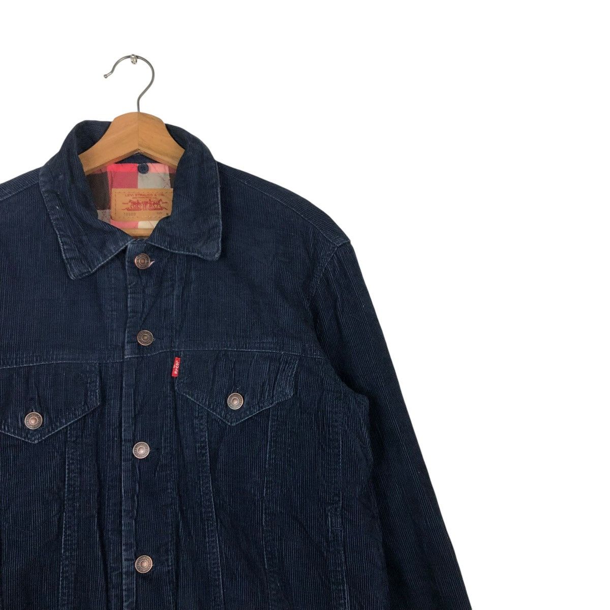 Levi's 🔥VINTAGE BIKER TRUCKER JACKET LEVI’S CORDUROY BLANKET Size US M / EU 48-50 / 2 - 8 Thumbnail
