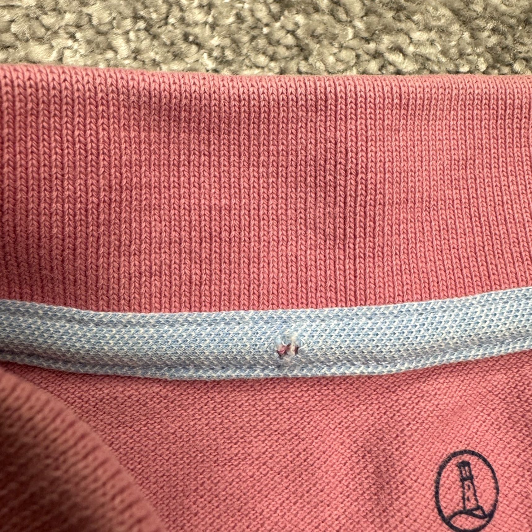 Lands' End VINTAGE Lands' End Polo Shirt Men's Small Pink Casual Short Sleeve Cotton Size US S / EU 44-46 / 1 - 4 Thumbnail