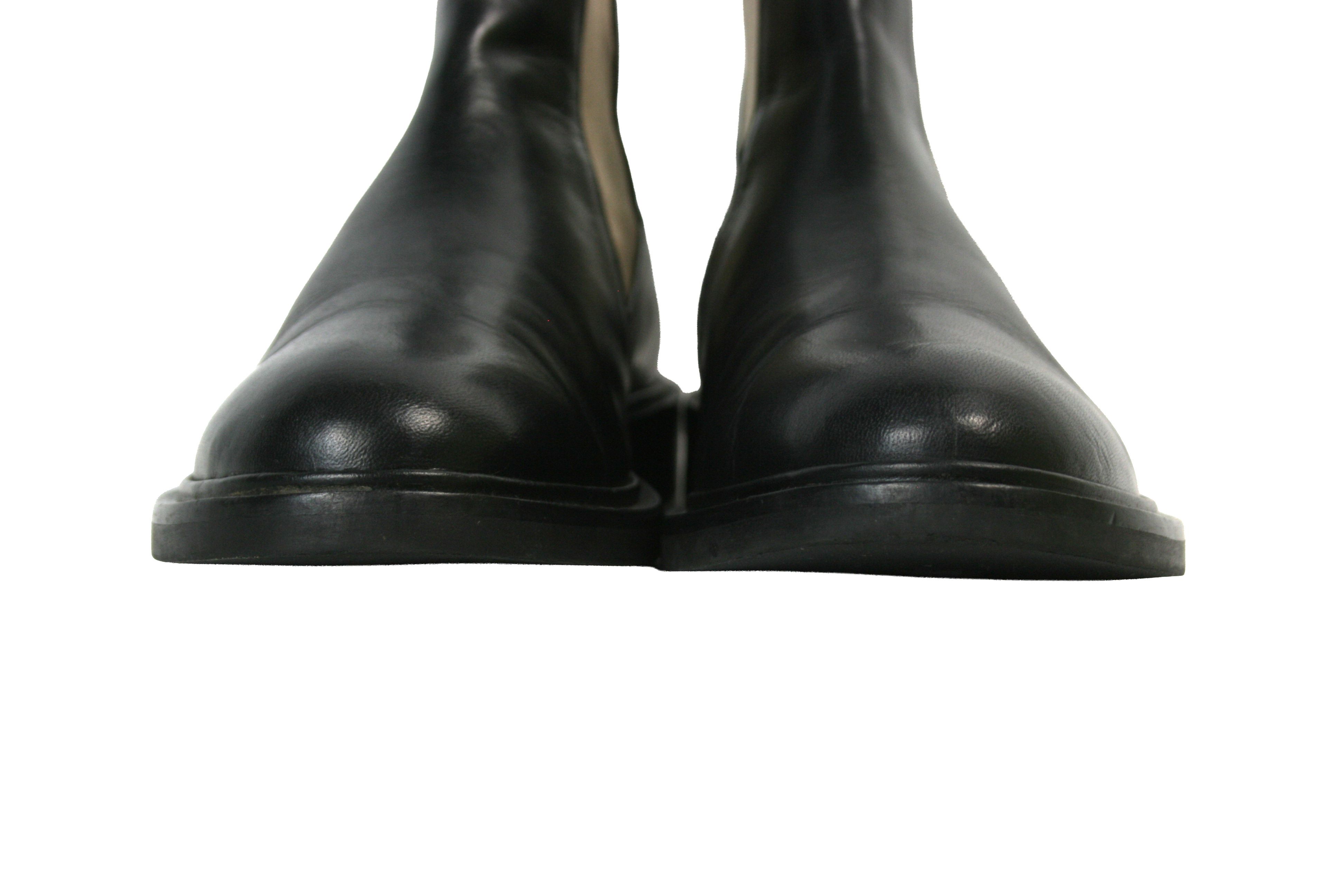 ATP Atelier Clivia Chelsea Leather Boots Size US 8 / IT 38 - 4 Thumbnail