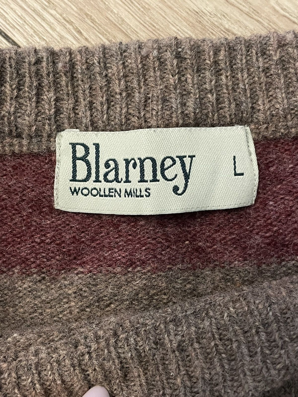 Vintage Blarney Woollen Mills Mens Sweater Size L Size US L / EU 52-54 / 3 - 7 Thumbnail