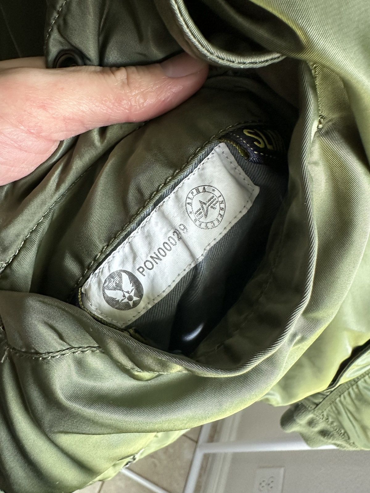 Alpha Industries Vintage Alpha Industries Reversible Bomber Jacket Green Size US M / EU 48-50 / 2 - 9 Thumbnail