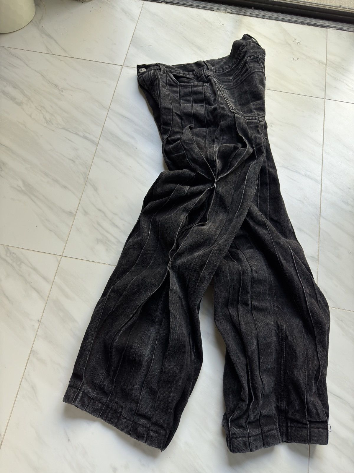 Paradoxe Paris Paradoxe Paris Balloon Denim Black Size US 30 / EU 46 - 6 Thumbnail