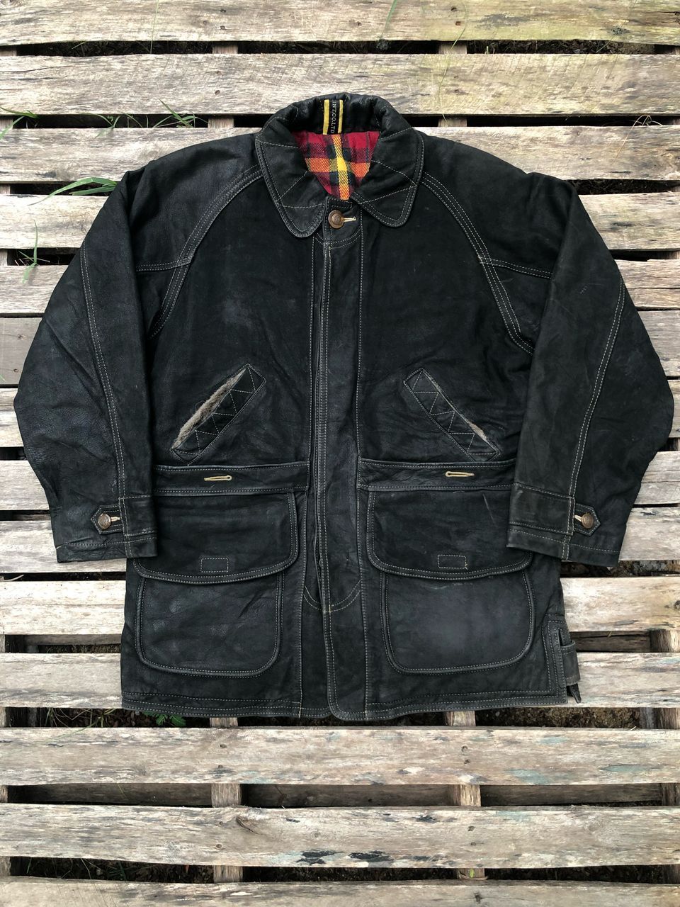 ABAHOUSE × Japanese Brand × Vintage Vintage Abahouse Leather Jacket Size US L / EU 52-54 / 3 - 2 Thumbnail