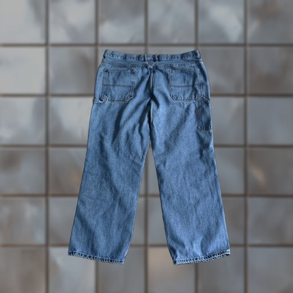 The Mountain VINTAGE Blue Mountain Jeans Carpenter Workwear Denim Men 42x32 Blue 00’s Straight Mens Size US 42 / EU 58 - 1 Thumbnail