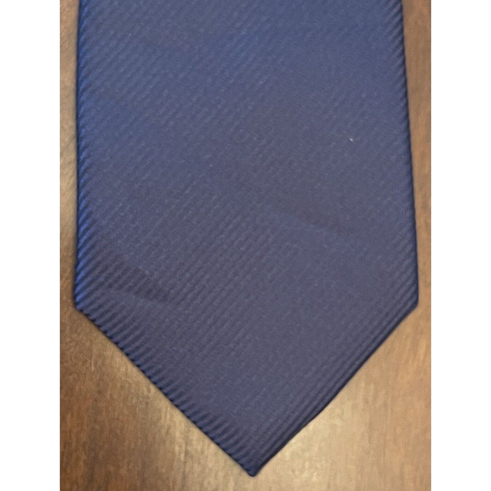 Perry Ellis Perry Ellis Portfolio Repp Blue 100% Polyester Made In China Size ONE SIZE - 1 Thumbnail