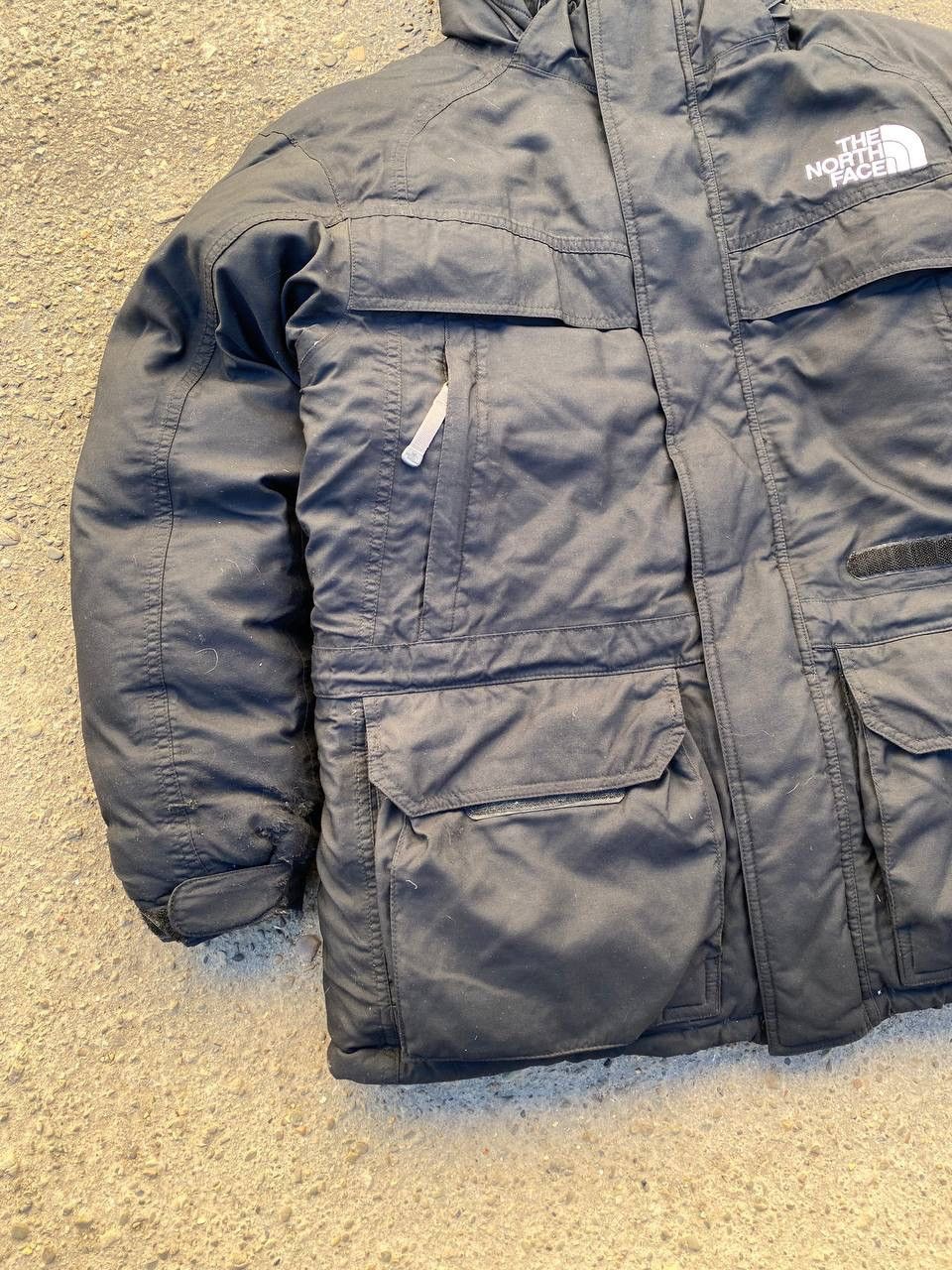 The North Face Vintage The North Face y2k distressed down jacket Size US M / EU 48-50 / 2 - 5 Thumbnail