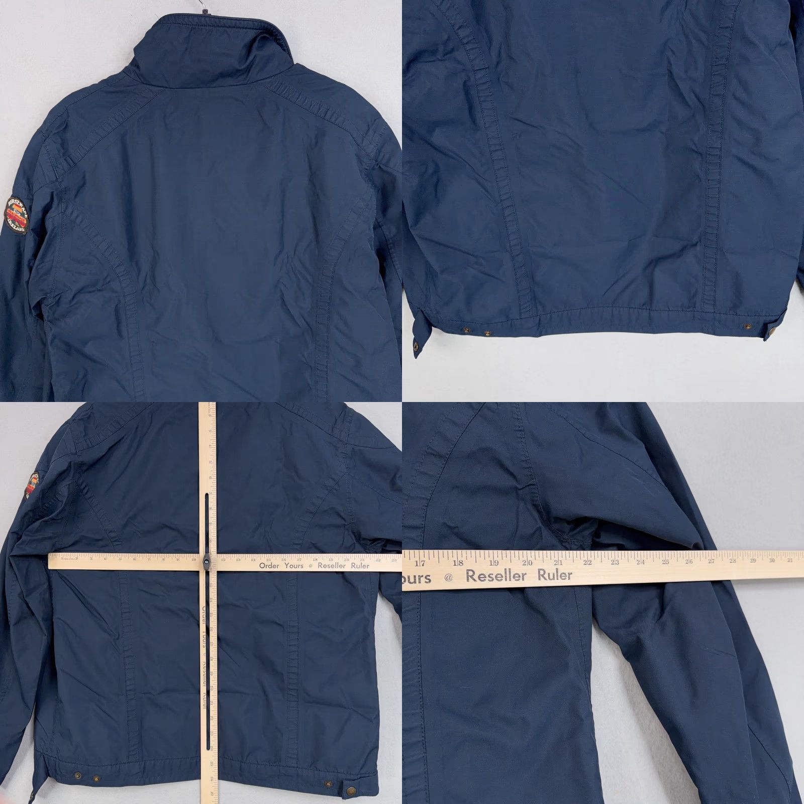 Vintage Horseware Ireland Jacket Womens Large Blue Windbreaker Equestrian Riding Casual Zip Pockets Size L / US 10 / IT 46 - 8 Thumbnail