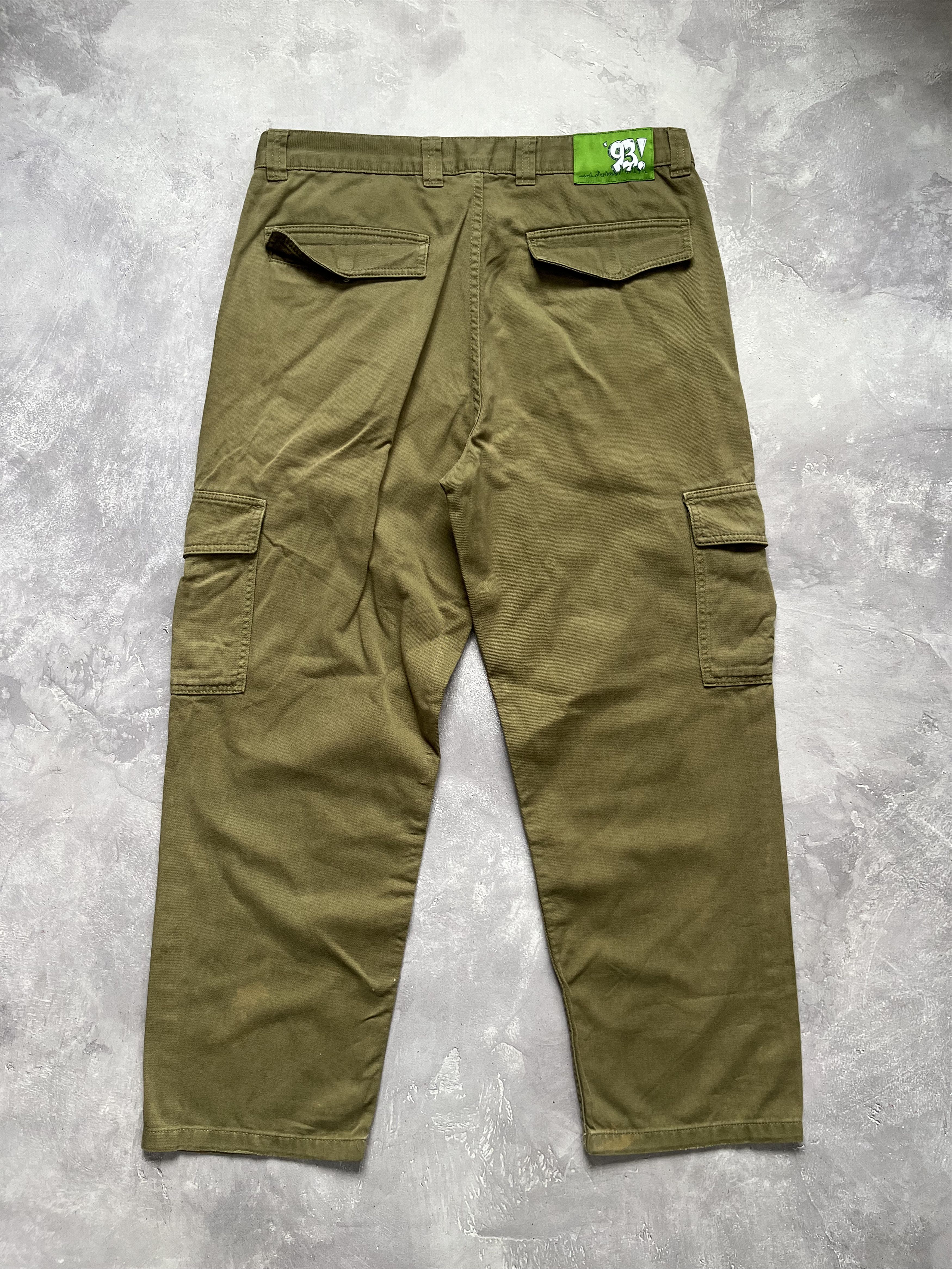 Polar Skate Co. Polar Skate Company 93 Cargo Pants Khaki Green Jeans Size US 34 / EU 50 - 10 Thumbnail