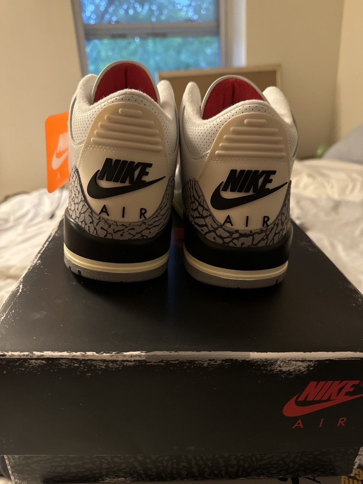 Jordan Brand Air Jordan 3 Retro Men's Shoes Size US 10.5 / EU 43-44 - 4 Thumbnail