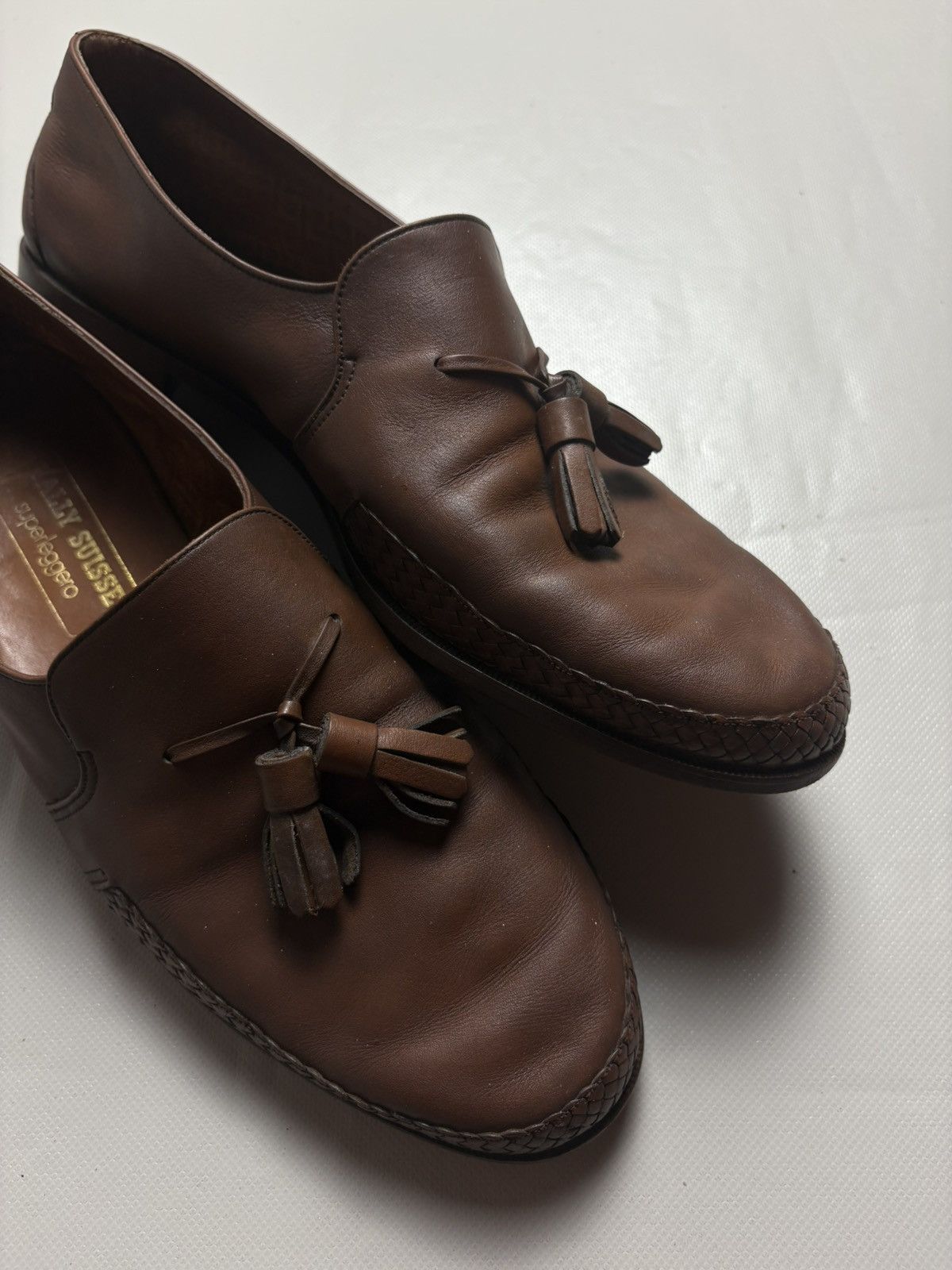 Bally Vintage Bally Leather Loafers Size US 11 / EU 44 - 9 Thumbnail