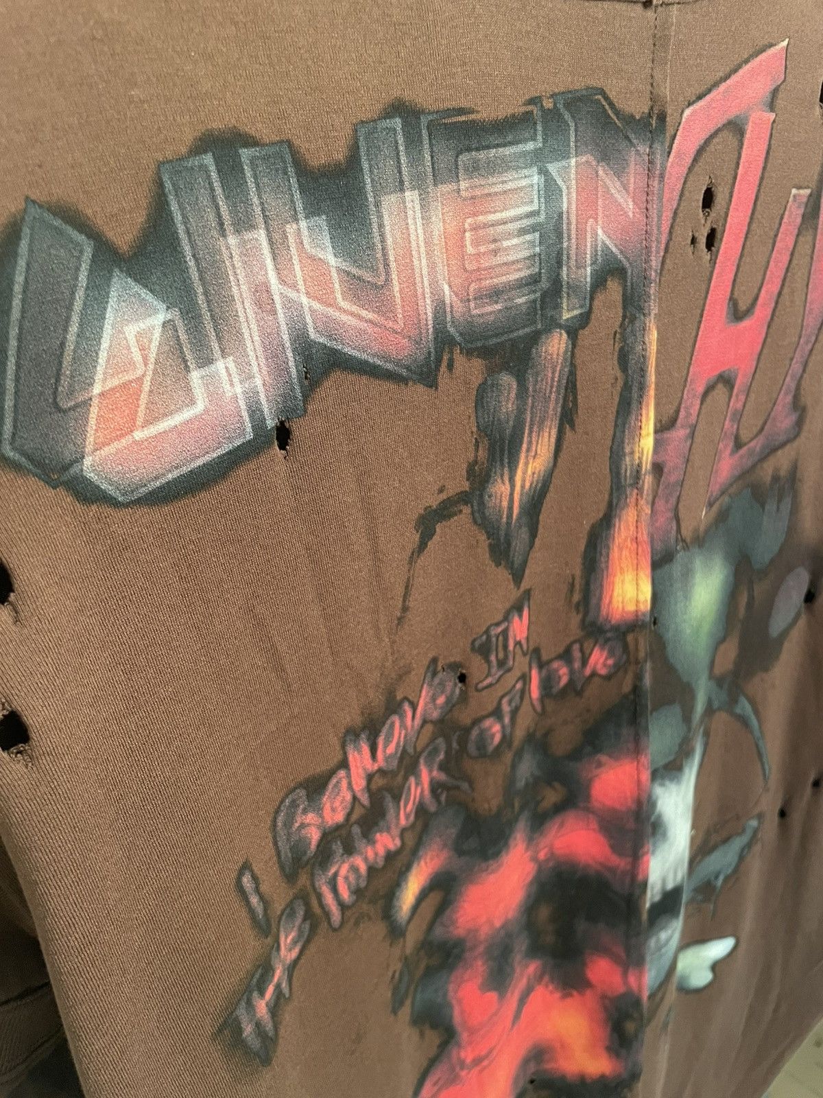 Givenchy Givenchy Heavy Metal T Shirt Size US XL / EU 56 / 4 - 10 Thumbnail