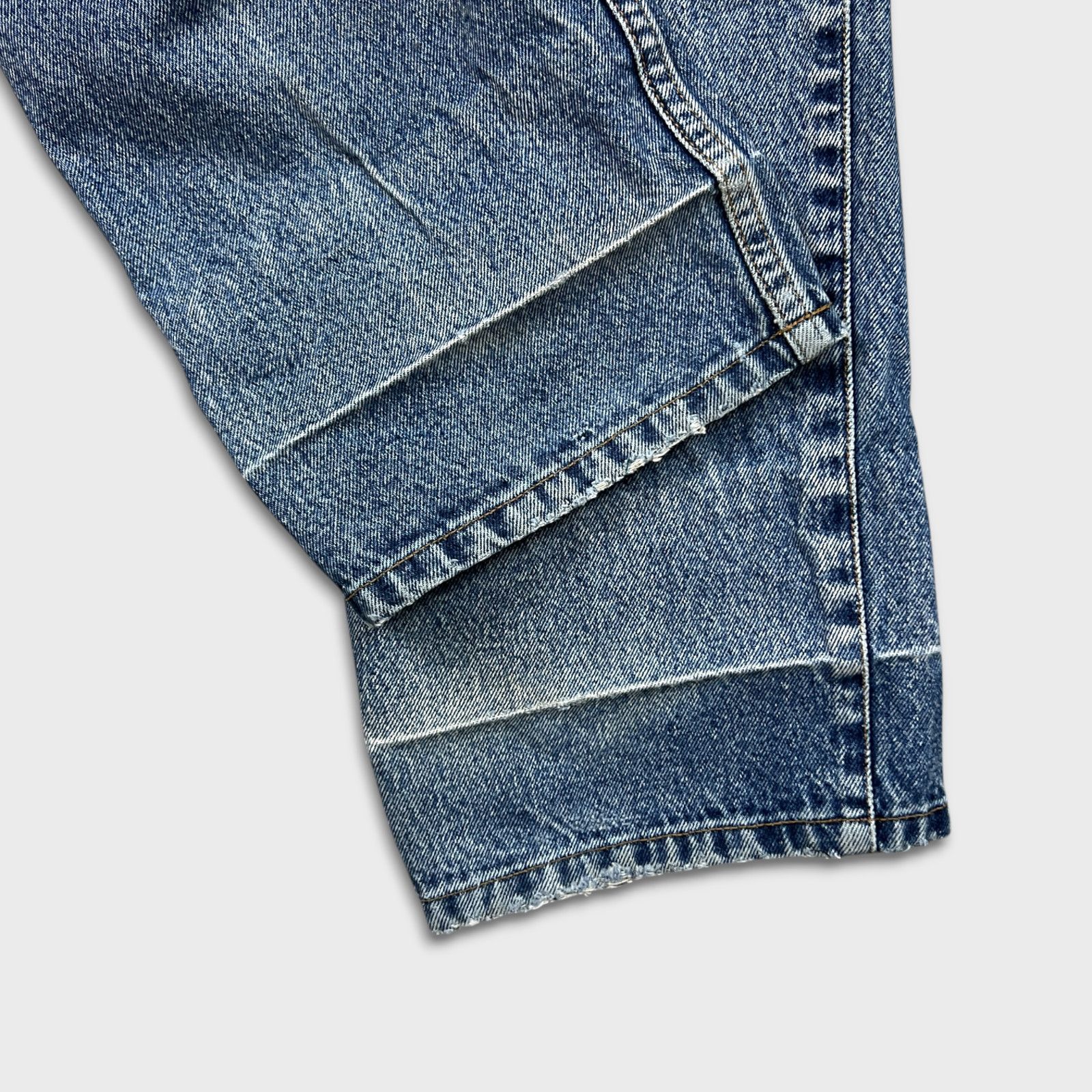 Polo Ralph Lauren Chaps Ralph Lauren Jeans 34x30 Loose Fit Faded Denim Pants Size US 34 / EU 50 - 9 Thumbnail