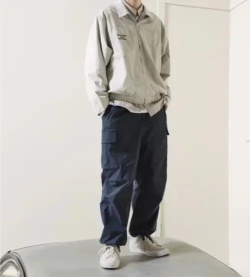 Jean 21SS Indigo Union Japan Navy Casual Worker Pants Size US 31 - 2 Thumbnail