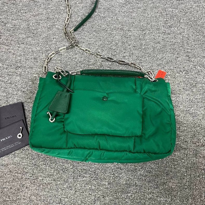 Prada Prada Green Crossbody Chain Bag -2505 Size ONE SIZE - 3 Thumbnail