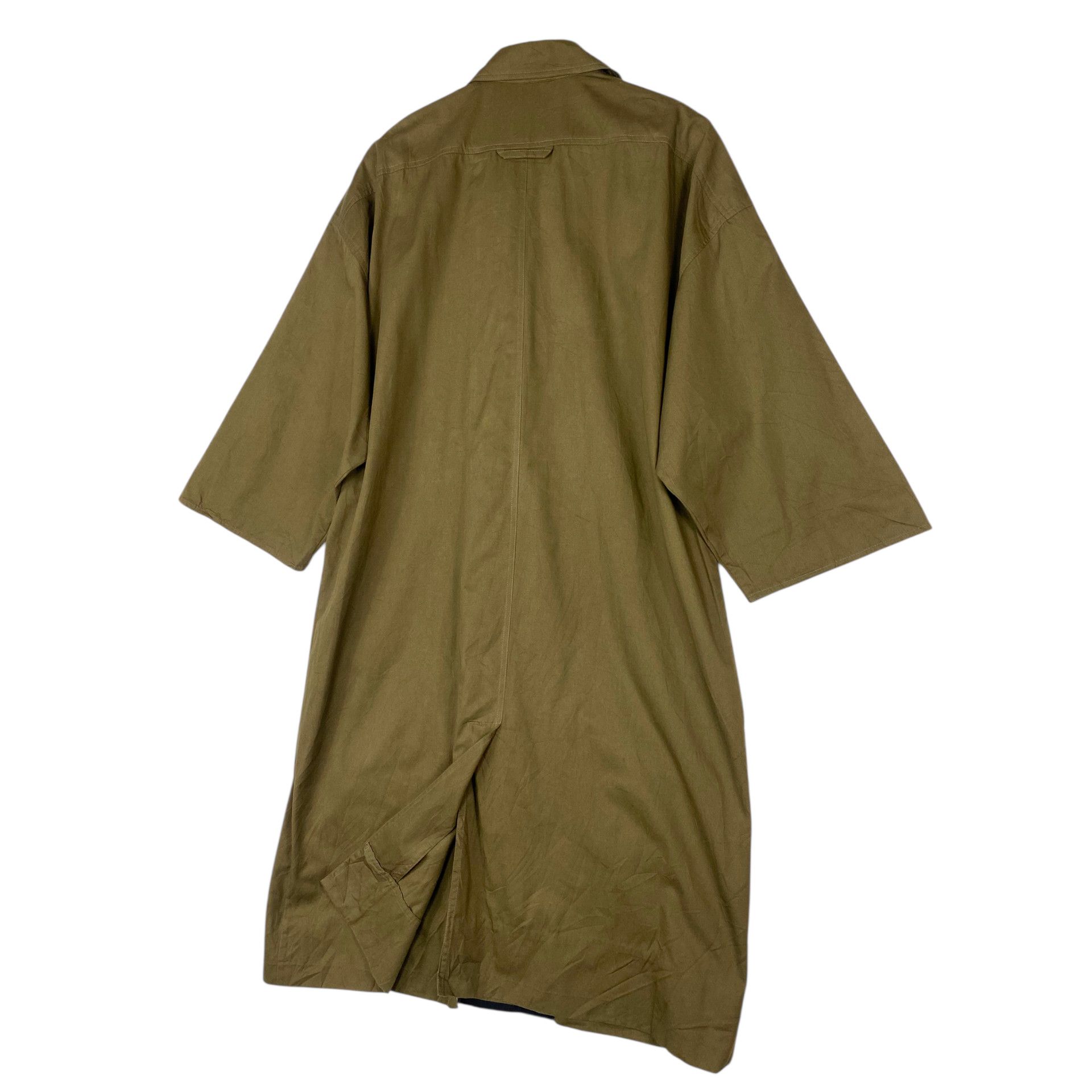 Max Mara 💥80s MAX MARA SPORTMAX OLIVE TRENCH JACKET Size L / US 10 / IT 46 - 8 Thumbnail