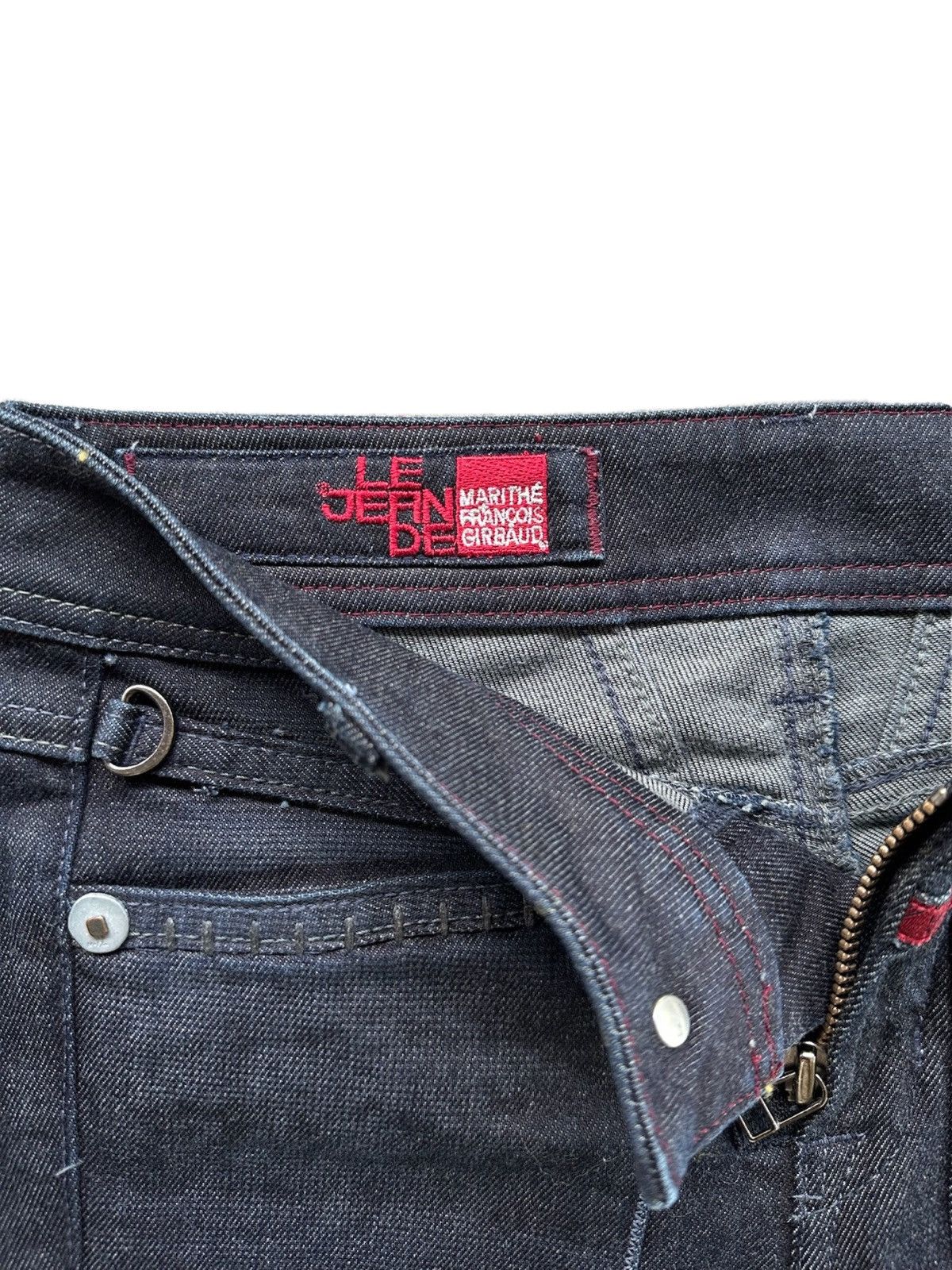 Marithe + Francois Girbaud MFG Marithe Francois Girbaud Skinny Jeans Button Back Style Size US 26 / EU 42 - 5 Thumbnail