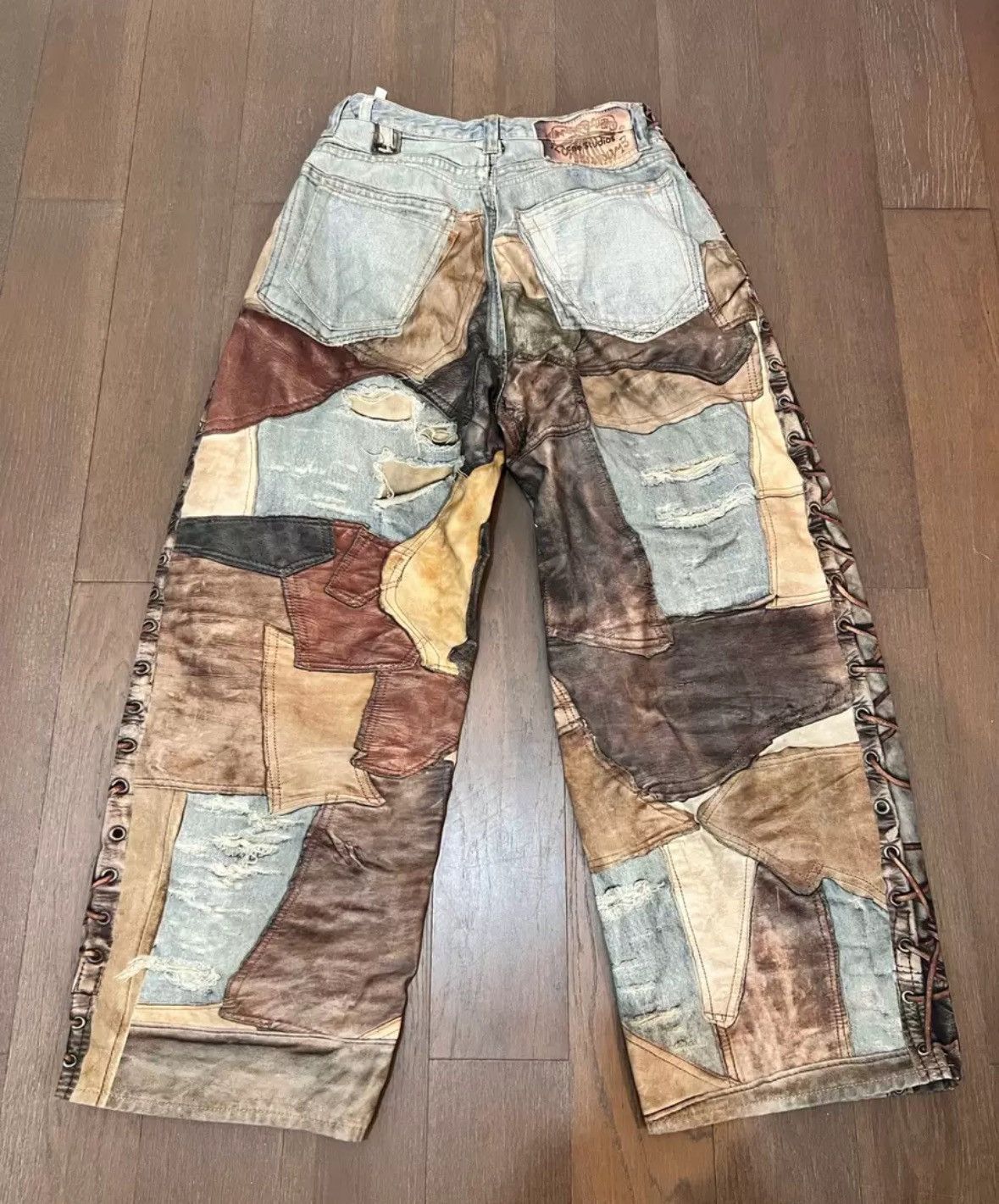 Acne Studios Acne studios 3D printed patch stitching jeans Size US 44 / EU 60 - 3 Thumbnail