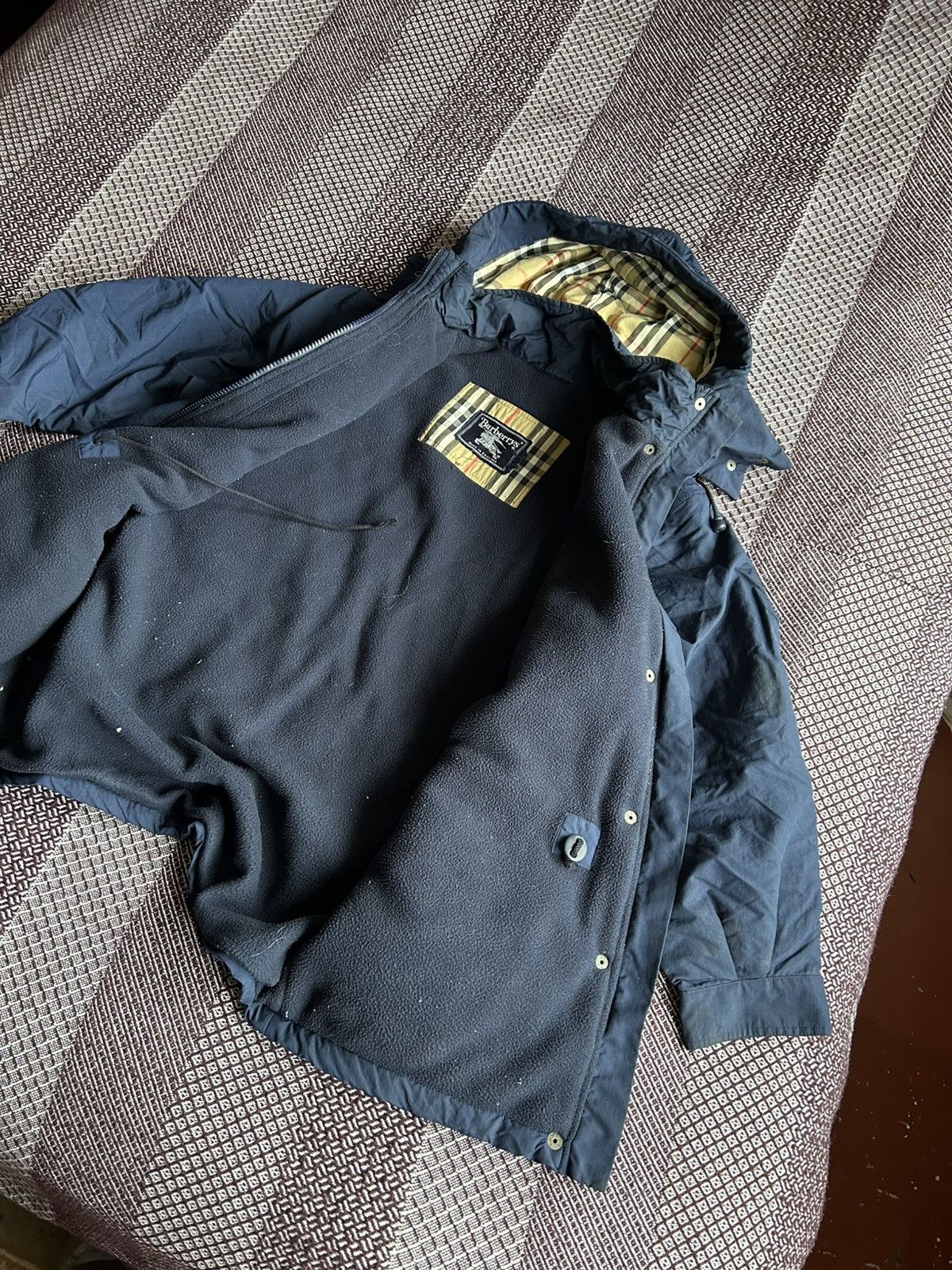 Burberry Burberry Coat Down Liner Vintage Jacket Solid Style Size US L / EU 52-54 / 3 - 12 Thumbnail