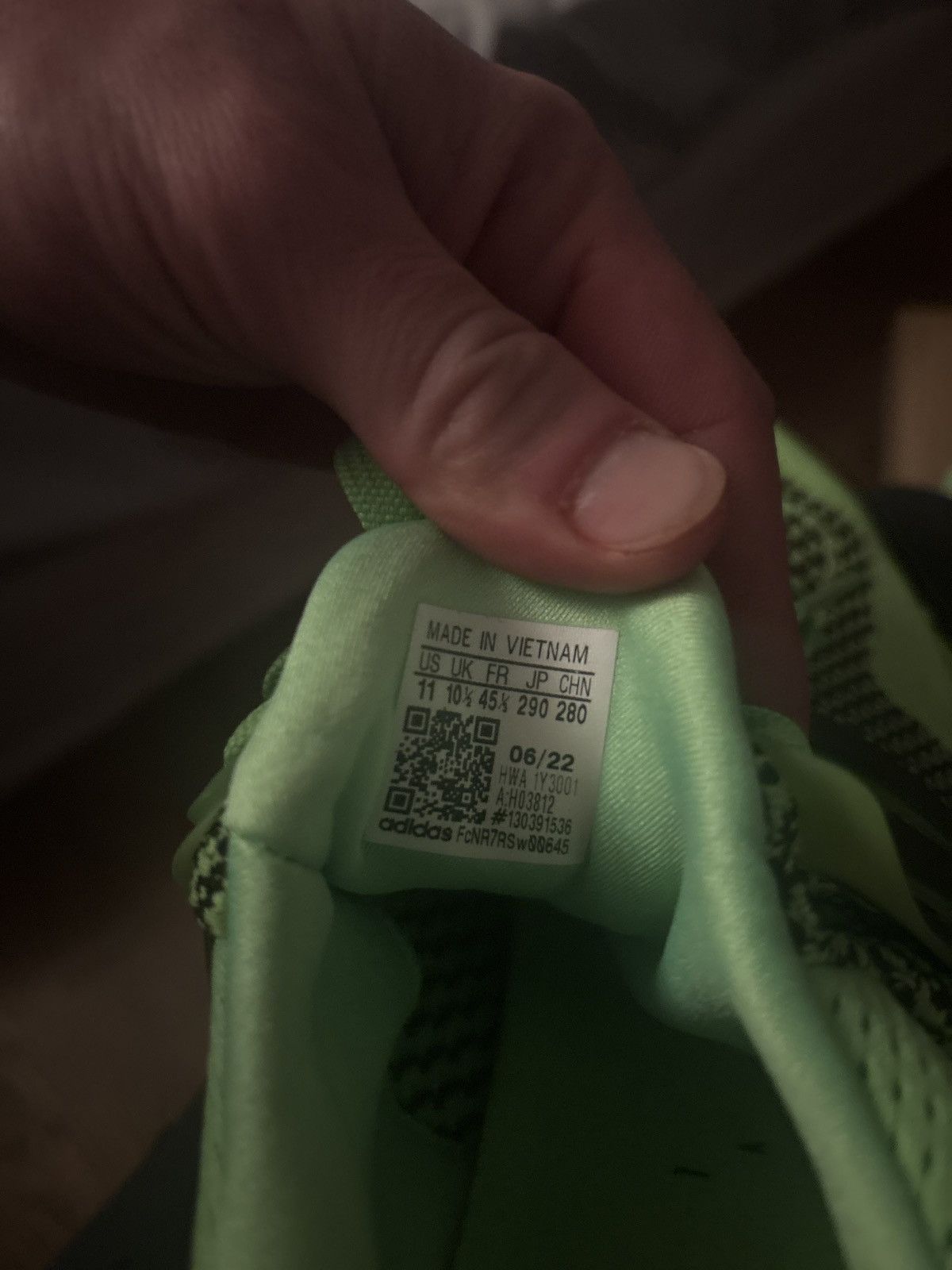 Adidas × Other UV neon green sneakers Size US 11 / EU 44 - 4 Thumbnail