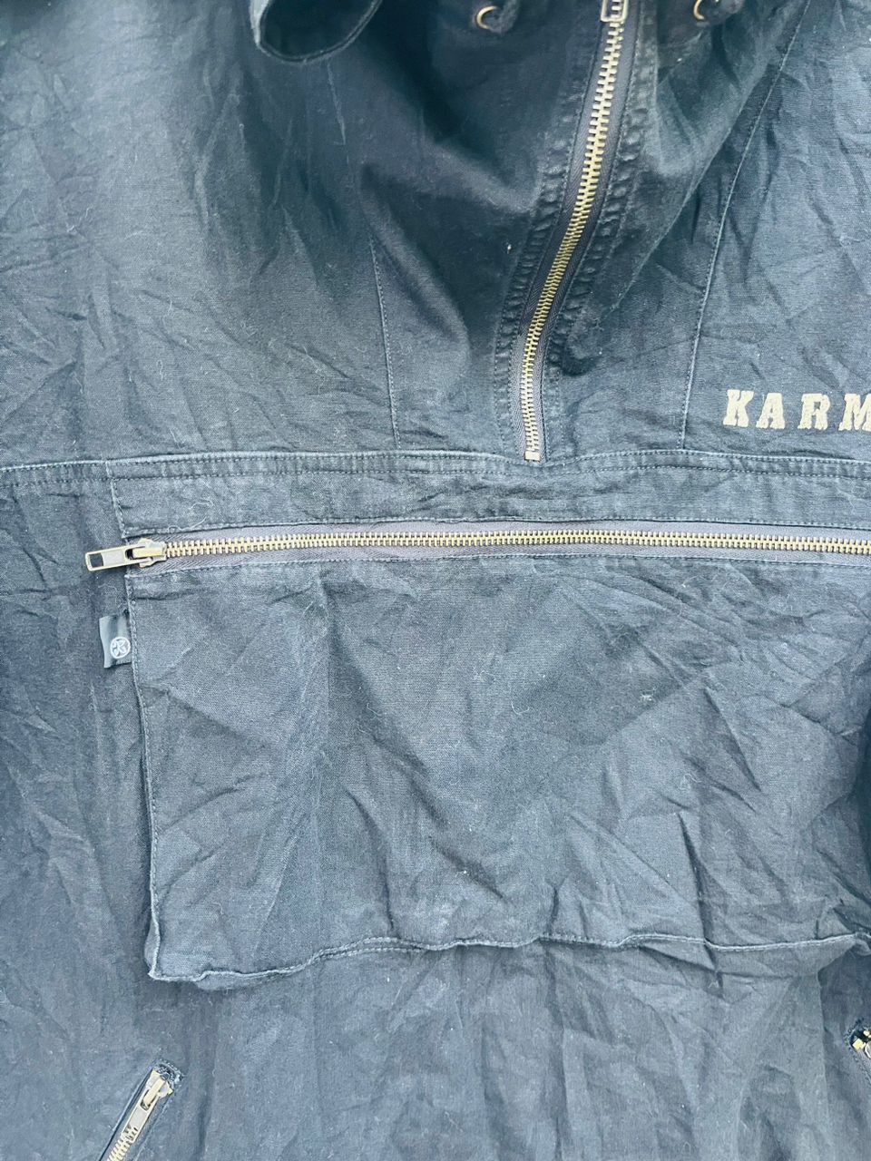 Japanese Brand × Vintage Vintage Karma Pocket Hip Hop Streetwear Fashion Style Size US L / EU 52-54 / 3 - 8 Thumbnail