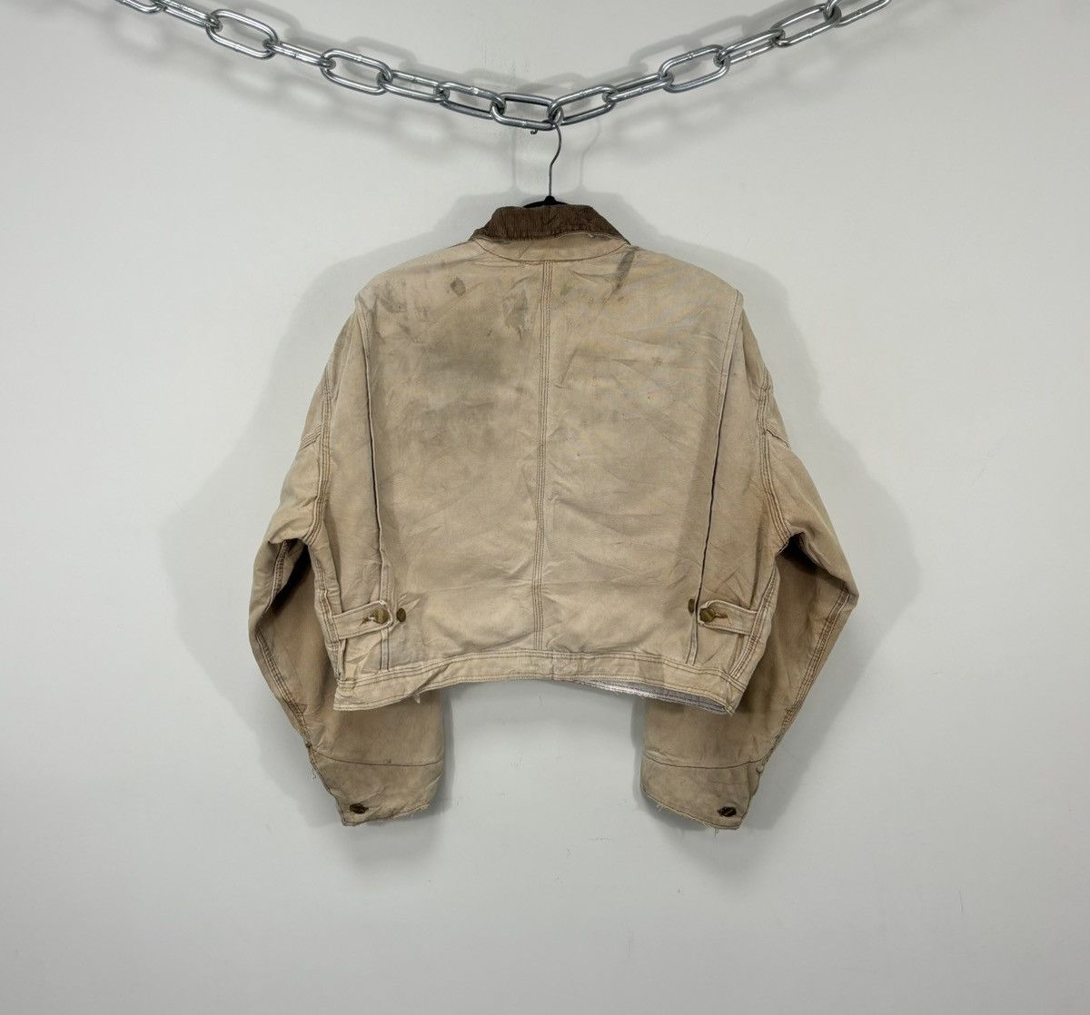 Carhartt Vintage 90s Carhartt Y2K Workwear Hype Boxy Cropped Jacket Size US L / EU 52-54 / 3 - 2 Thumbnail