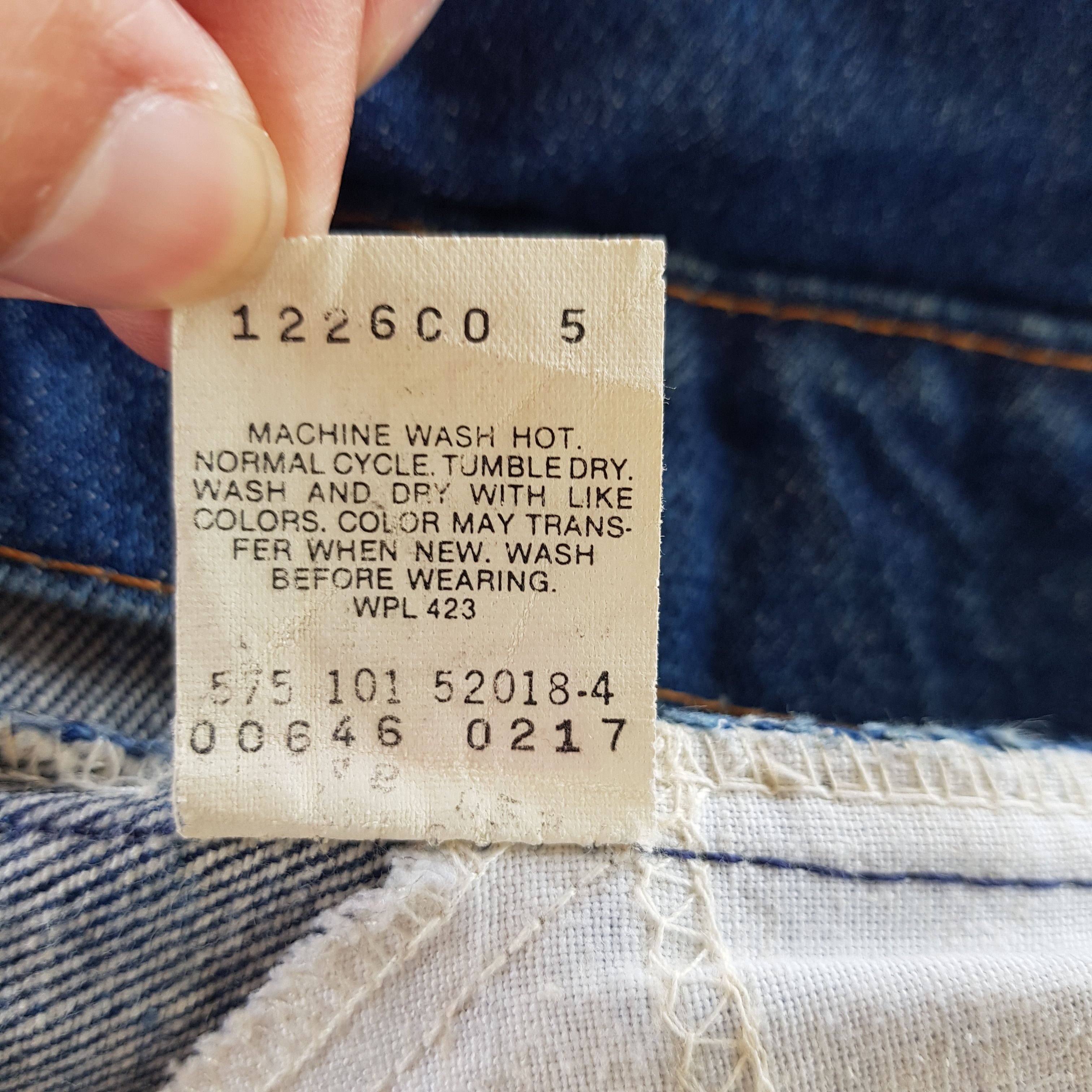 Levi's Levis 575 Flared Jeans Released Hem Levi's Bootcut Denim Size US 30 / EU 46 - 10 Thumbnail