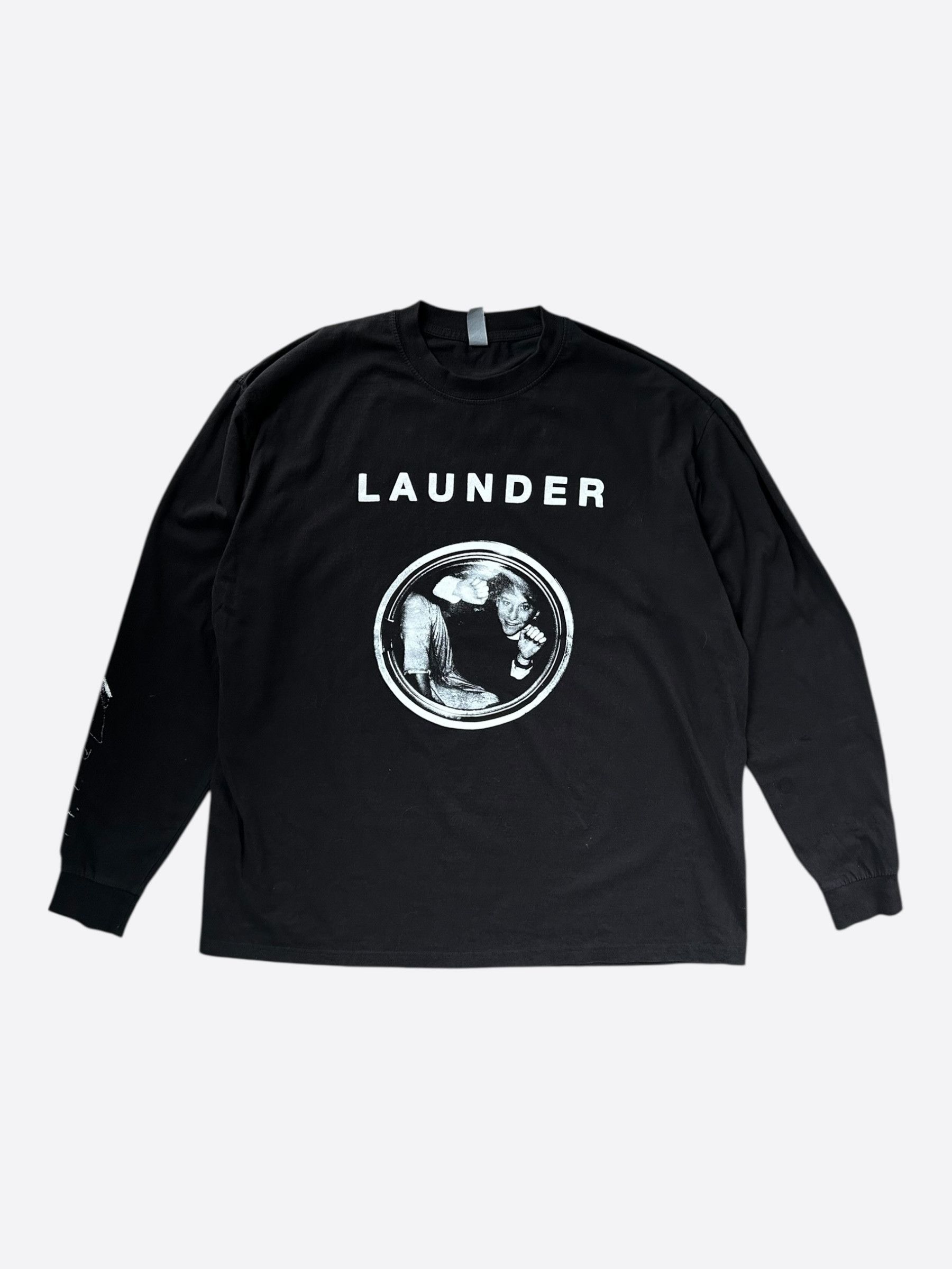 Enfants Riches Deprimes Black Launder Band Longsleeve T-Shirt Size US XL / EU 56 / 4 - 1 Thumbnail